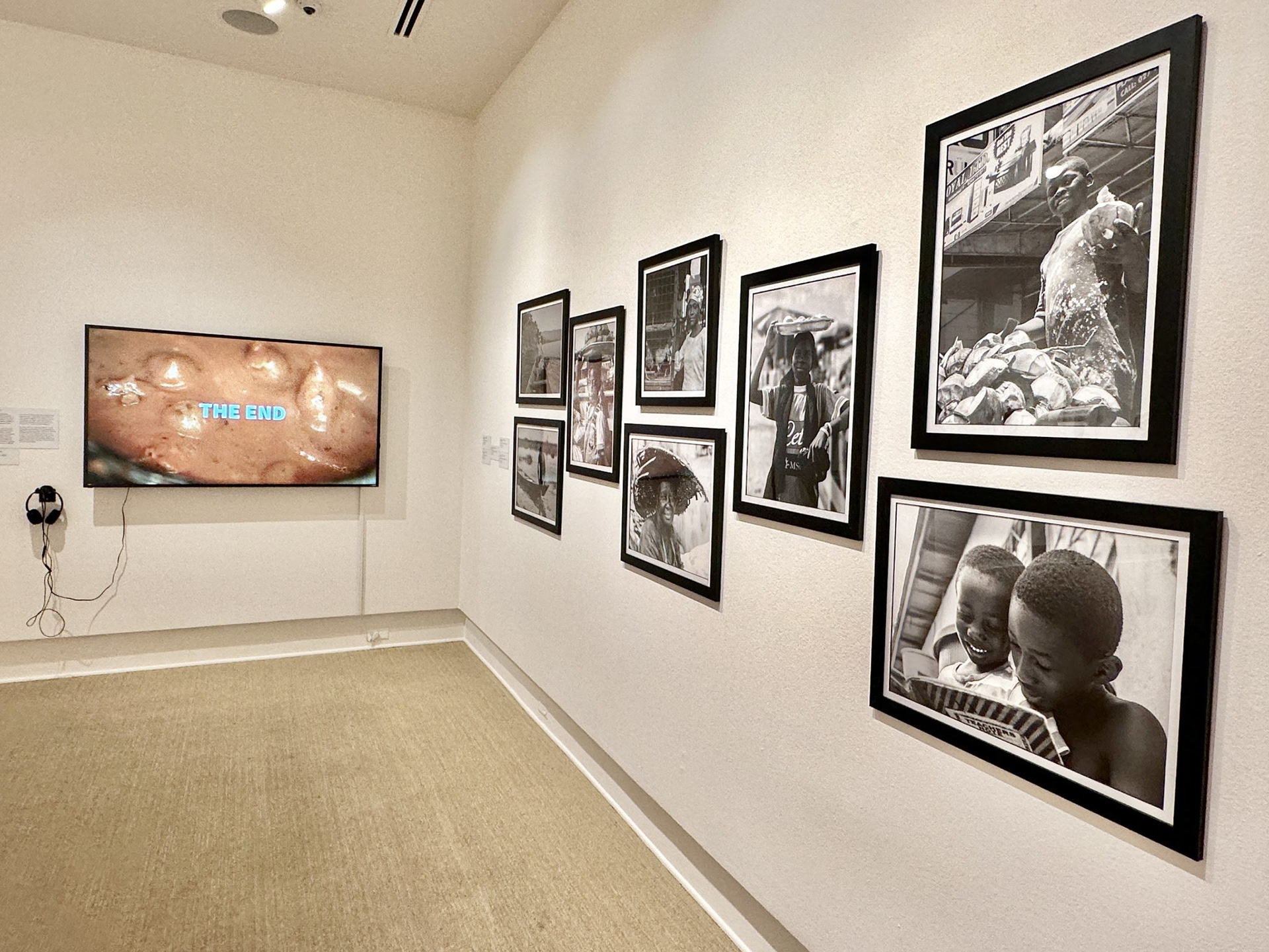 Installation shot, pathways 2024, Rollins Museum
