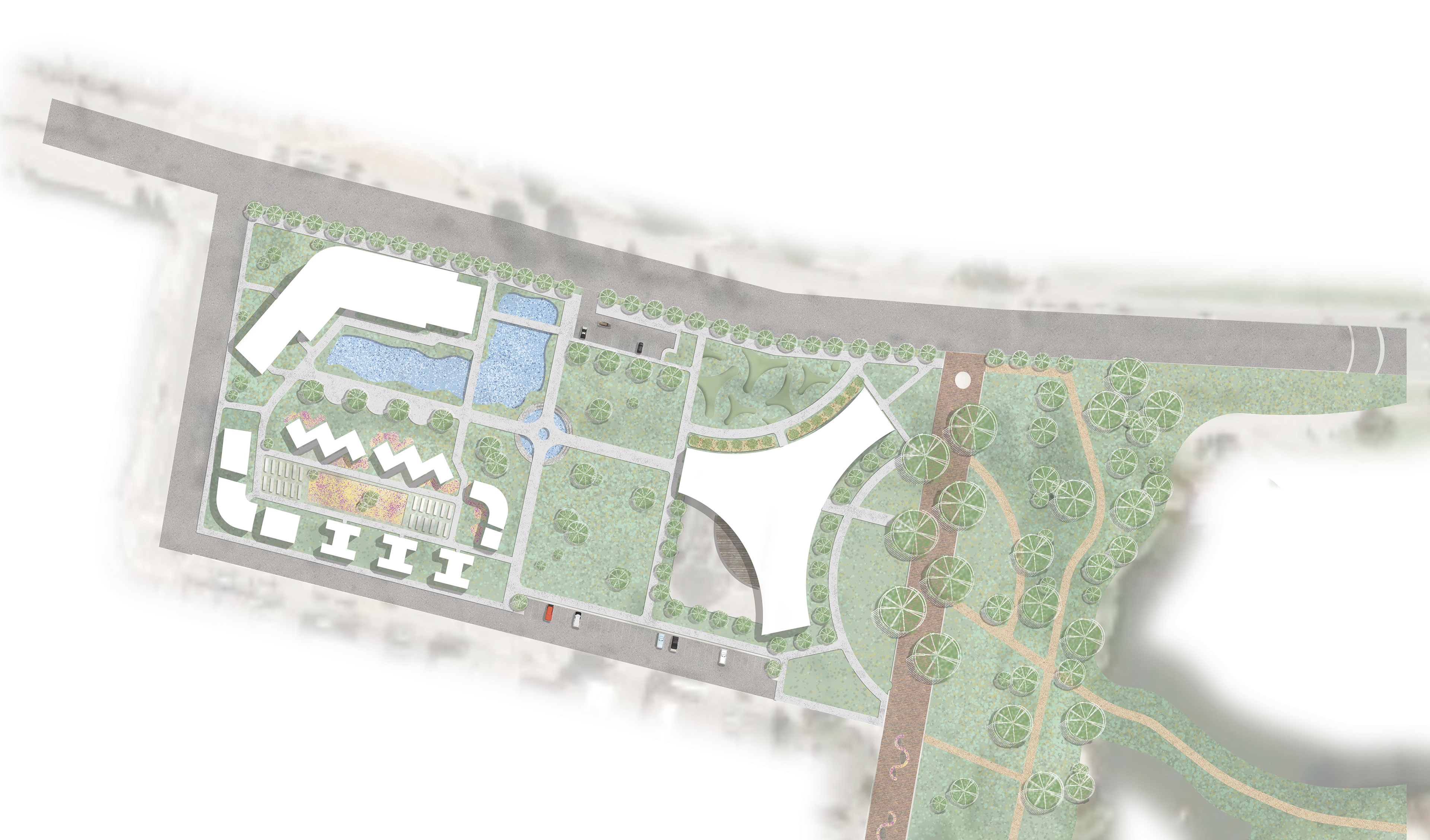 Campus Plan: Zoomed