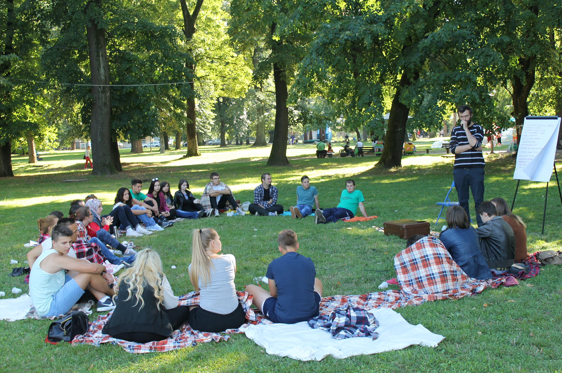 Presentation and workshop in Banja Luka for the "16 days of Activism" in 2016