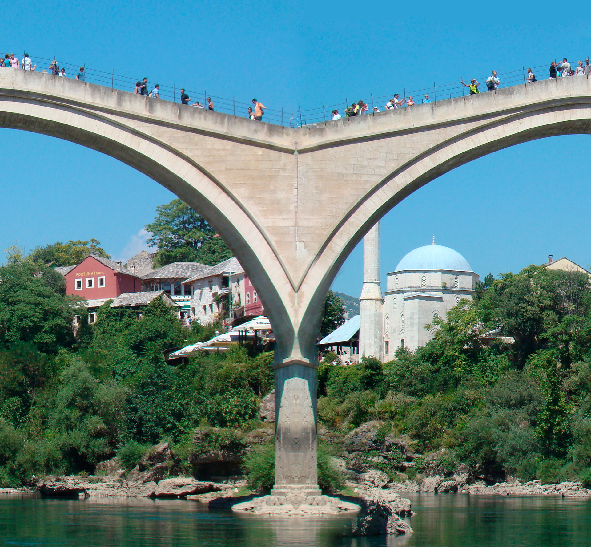 Mostar Bridge revisited, Mostar 2010