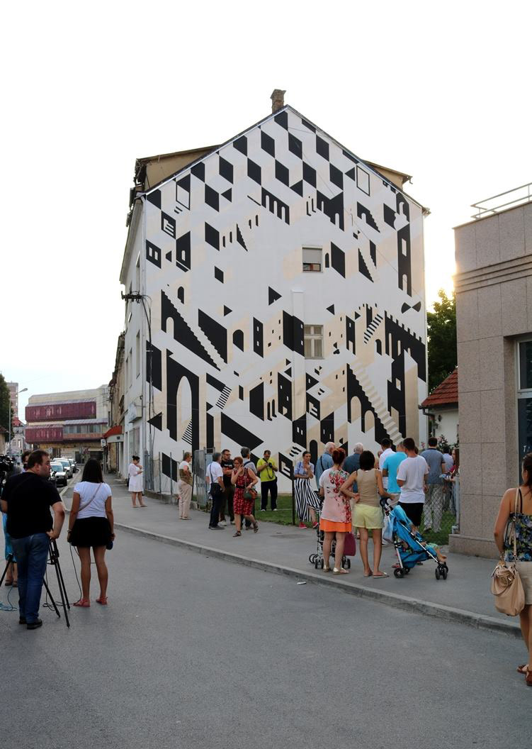 DIM TIM wins 2016 with this Escheresque vision of Prijedor