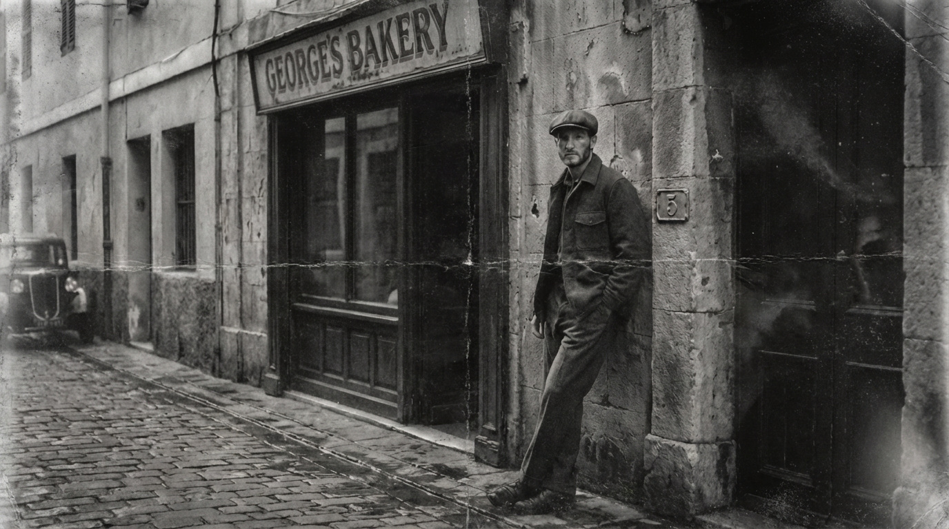 James, en el número 5 de King's Street, Gibraltar