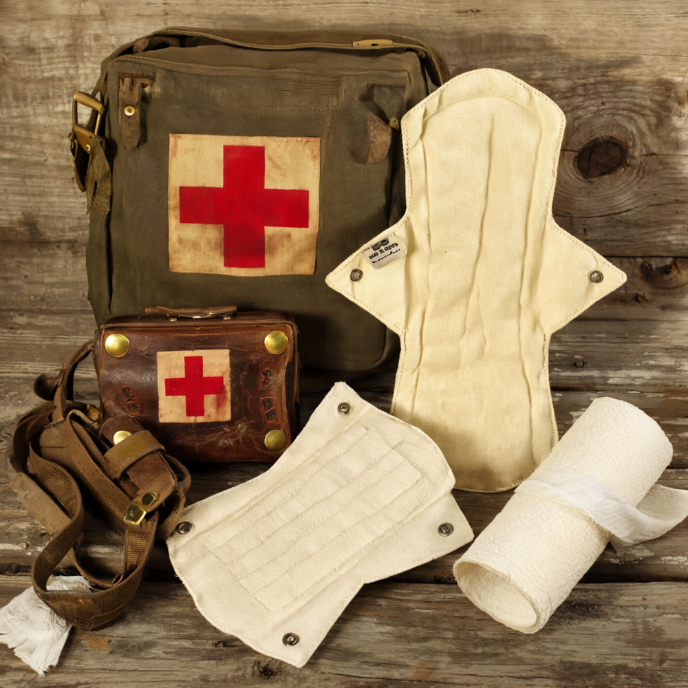 Compresas sanitarias femeninas