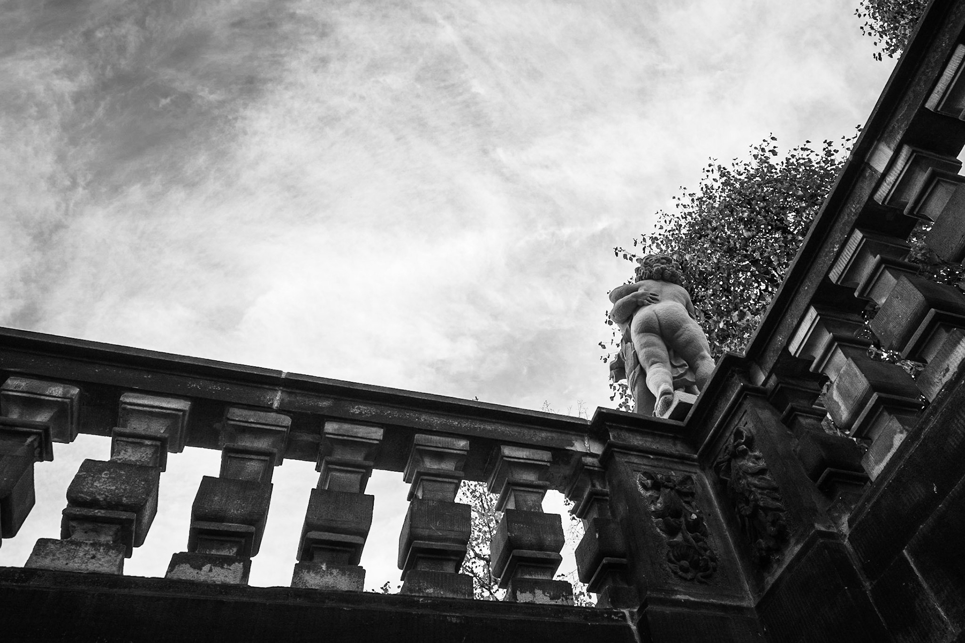 Strange statue / Dresden, Germany