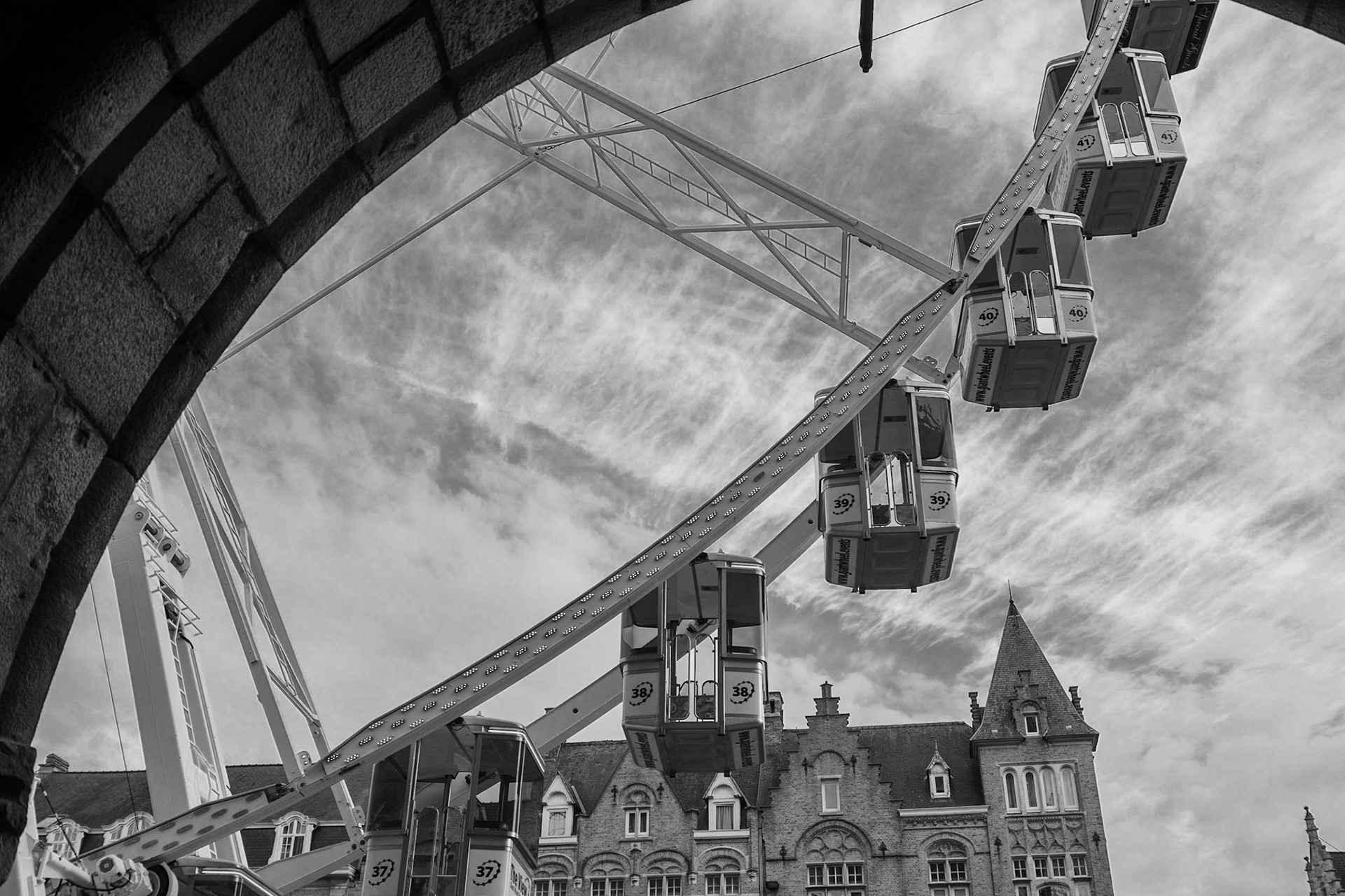 Big wheel / Ypres, Belgium