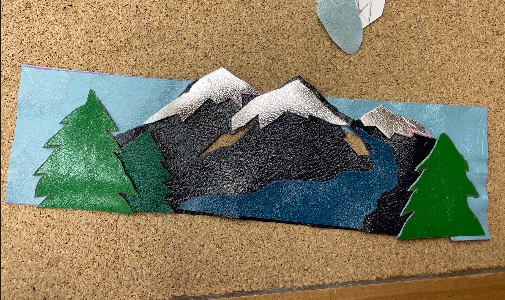 Process Shot - figuring out layers