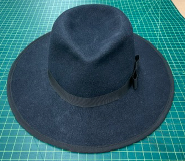 Front View Finished Hat