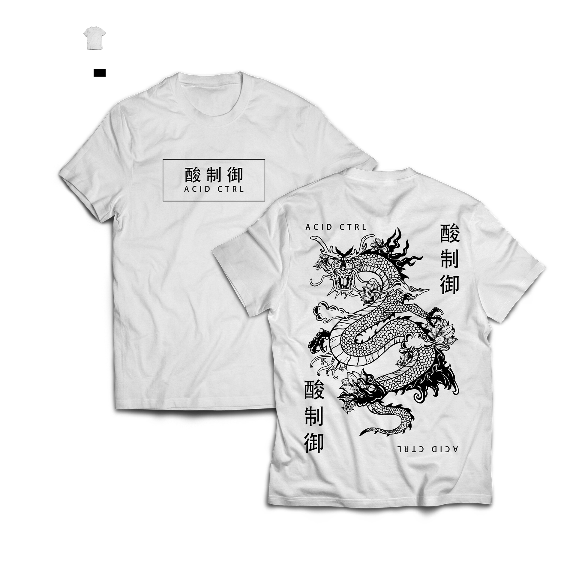 T-Shirt design for ACID CTRL