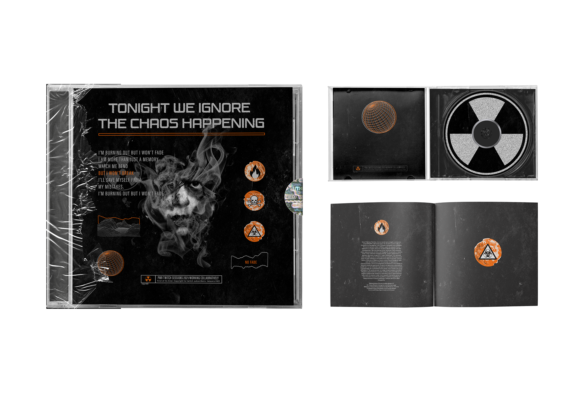 Album Artwork named 'Tonight We Ignore the Chaos Happening'