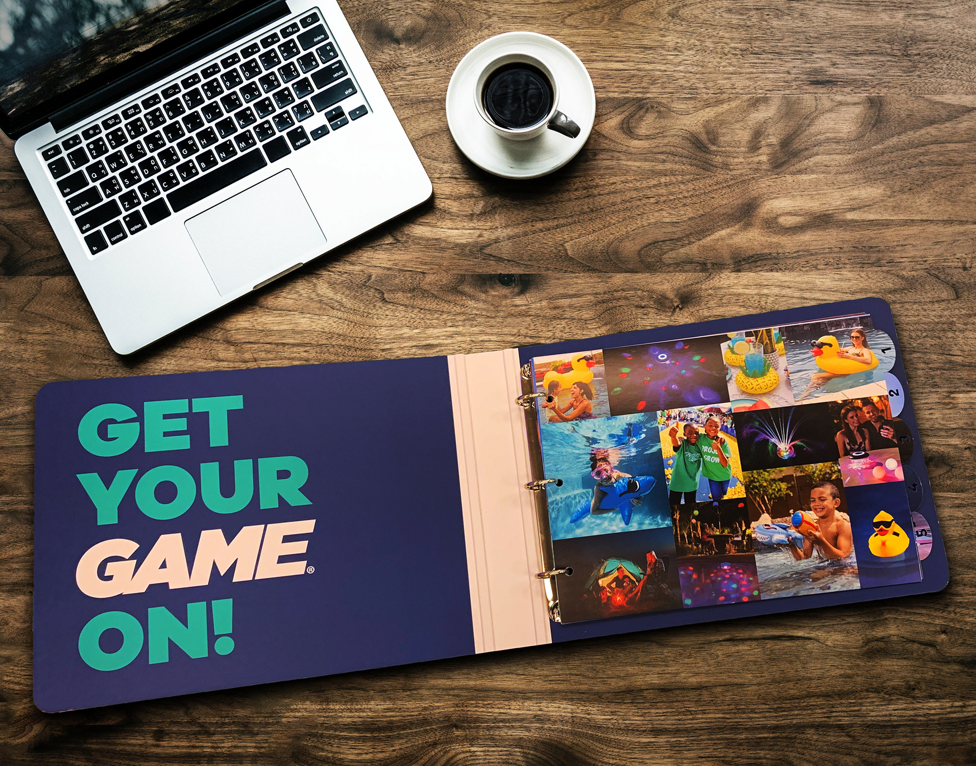 Presentation Pitch Deck Binder Inside