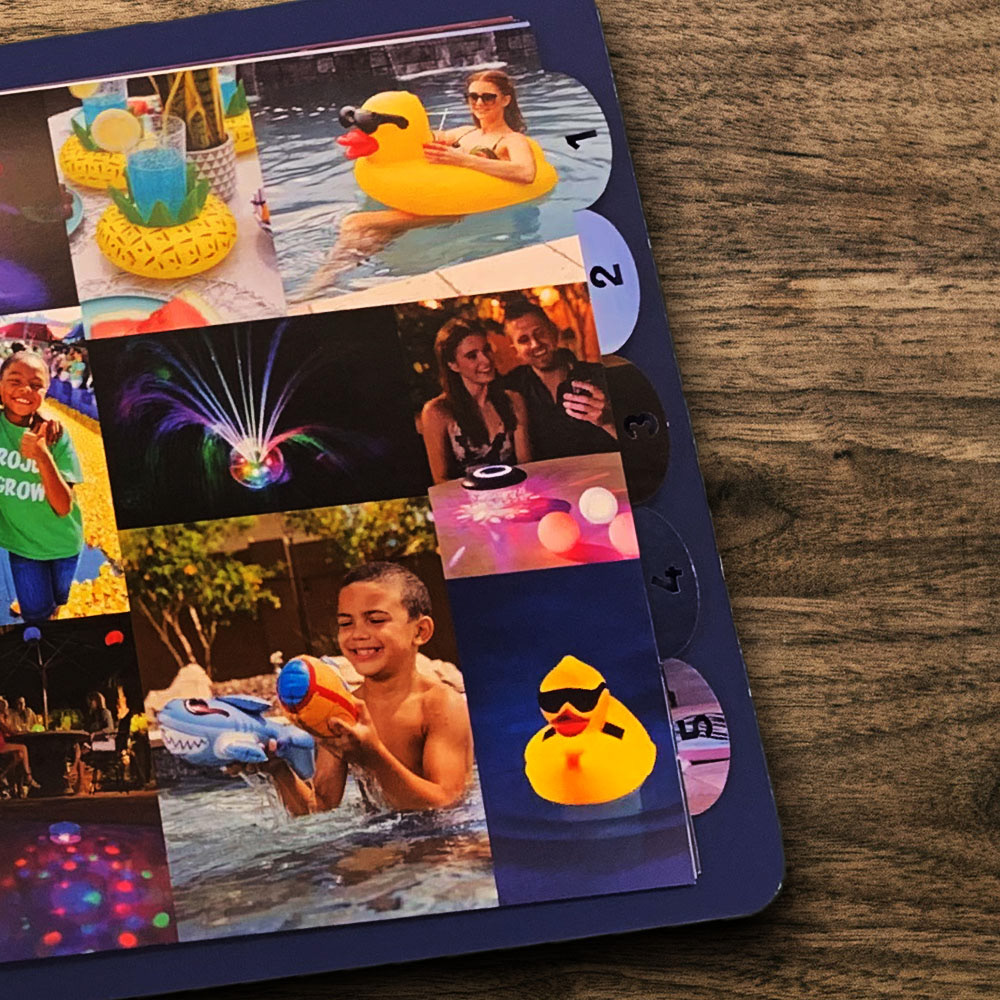 Presentation Pitch Deck Custom Tabs