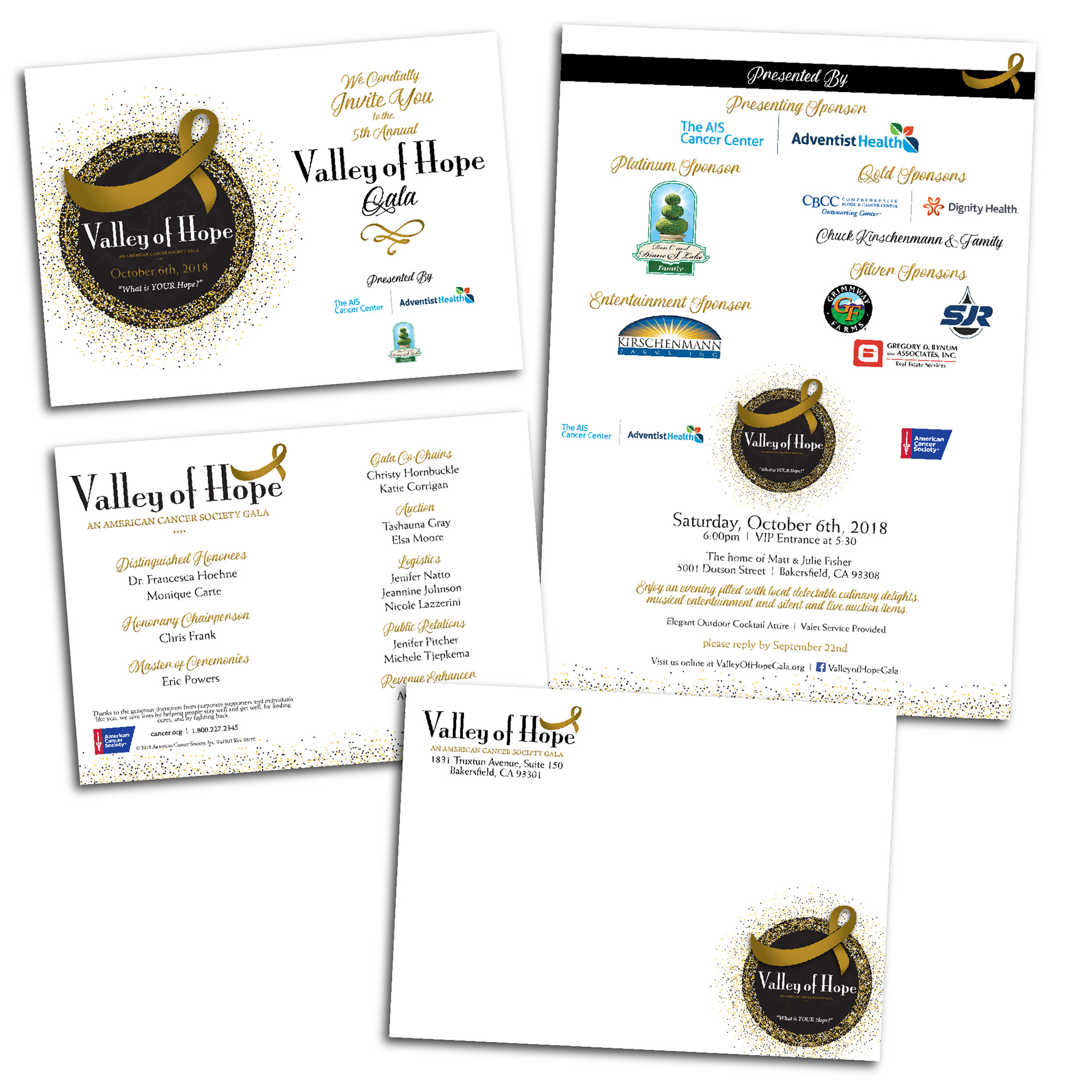 Invitation & Envelope Design