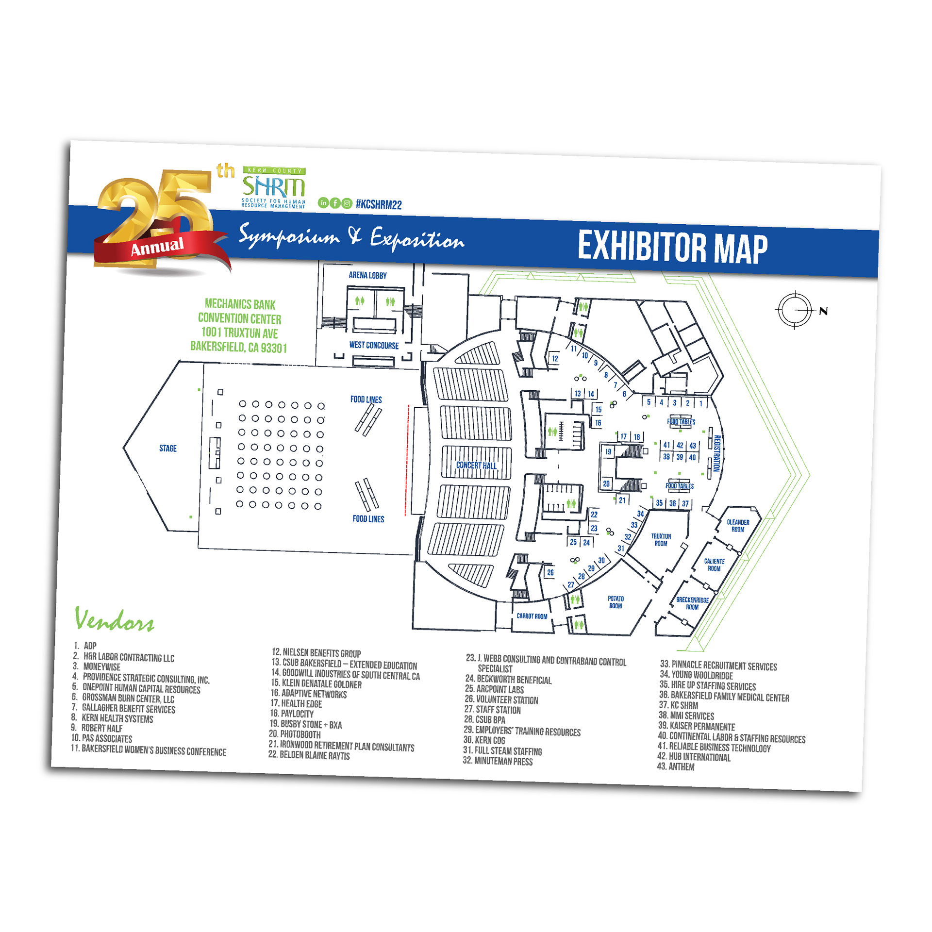 Vendor Map Design