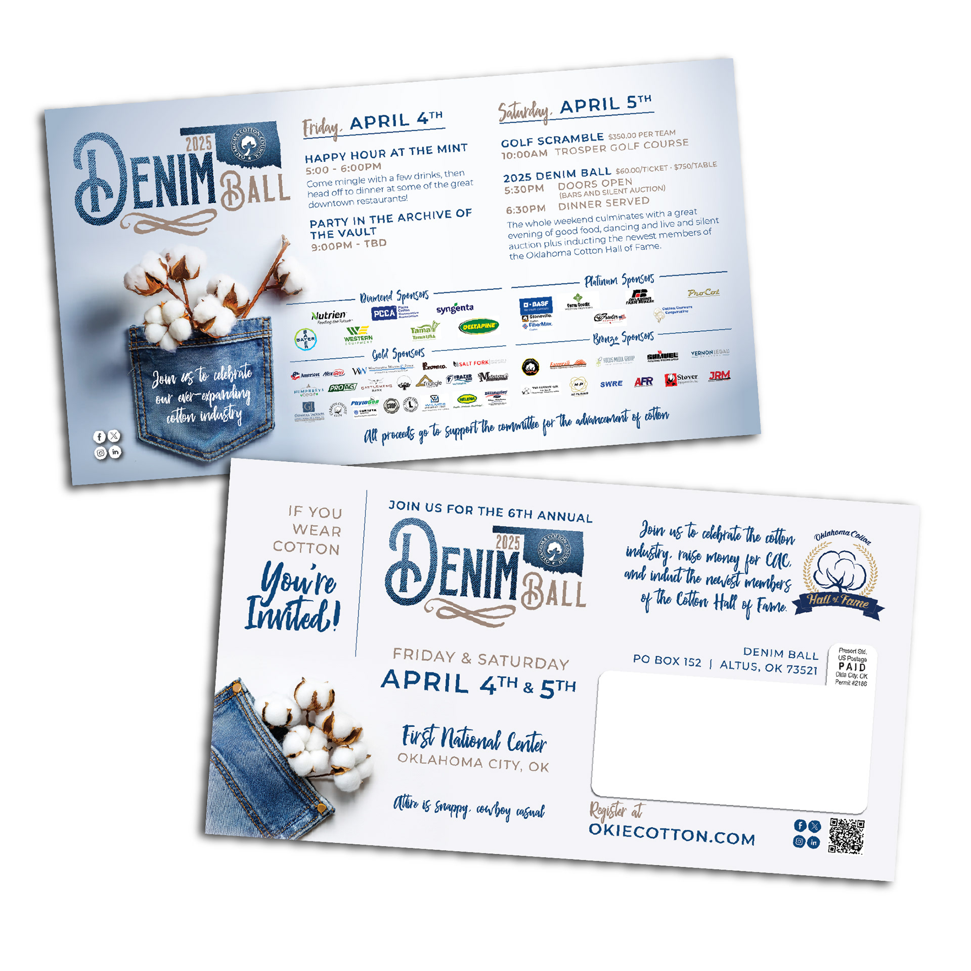 Postcard Invitation Design