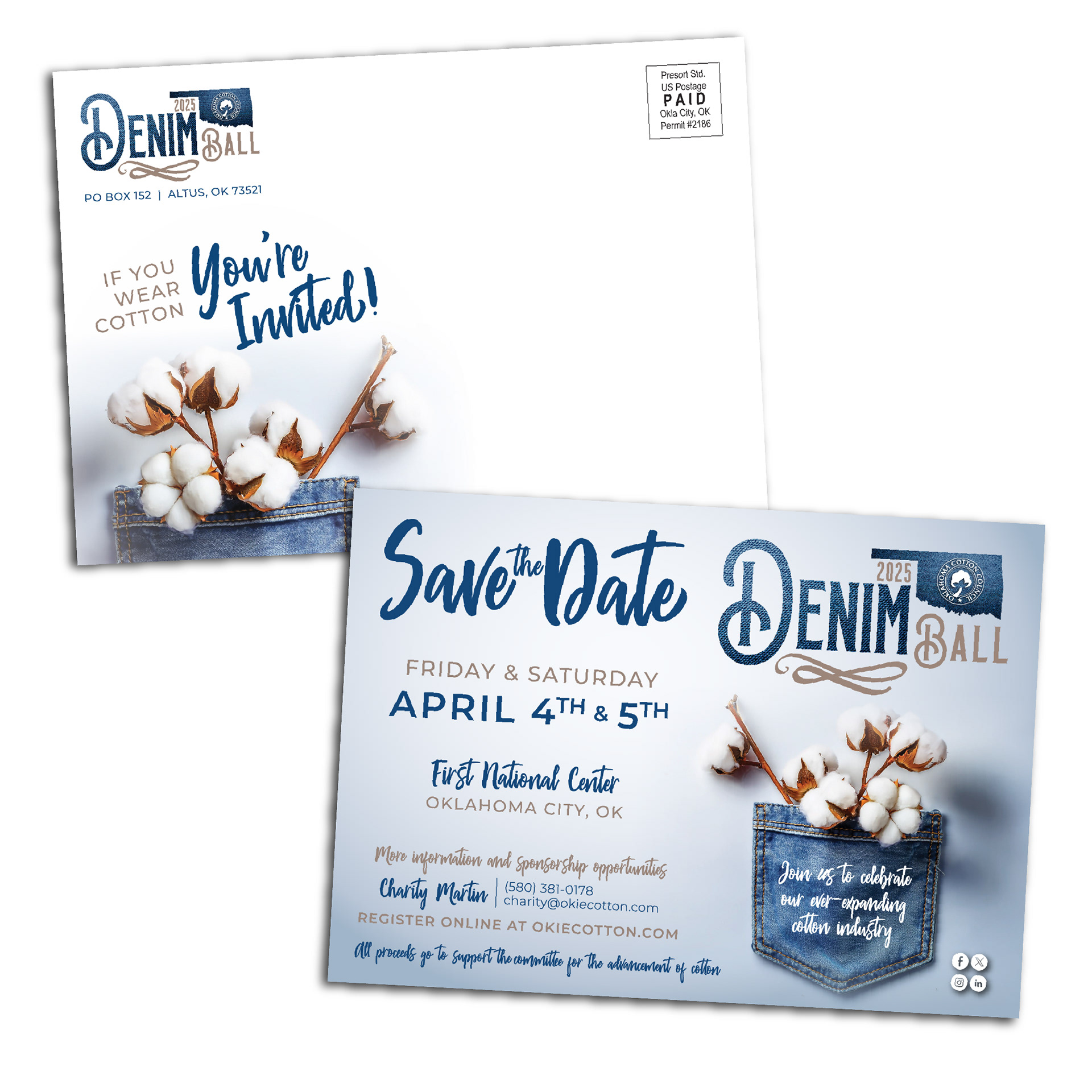 Postcard Invitation Design