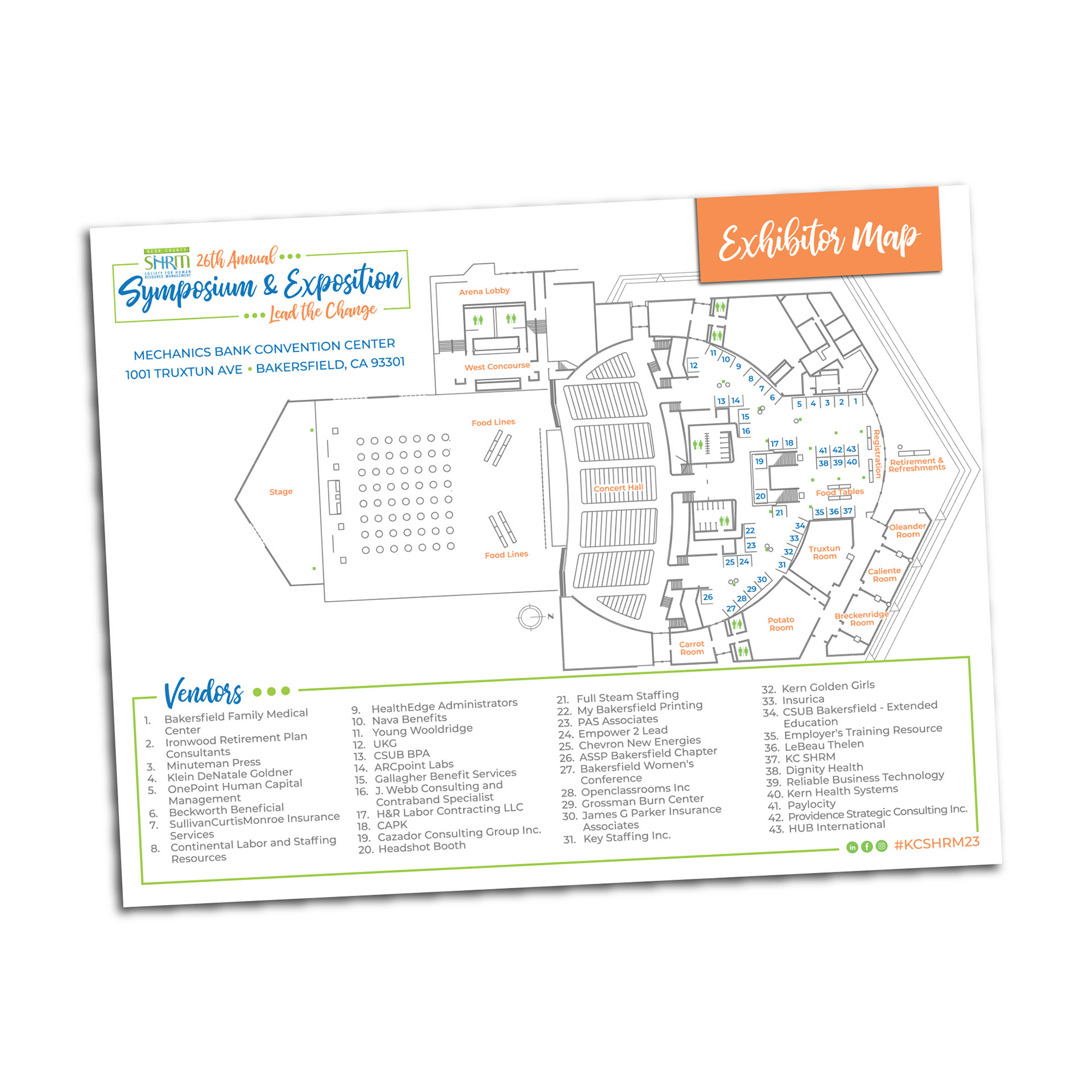 Exhibitor Map Design