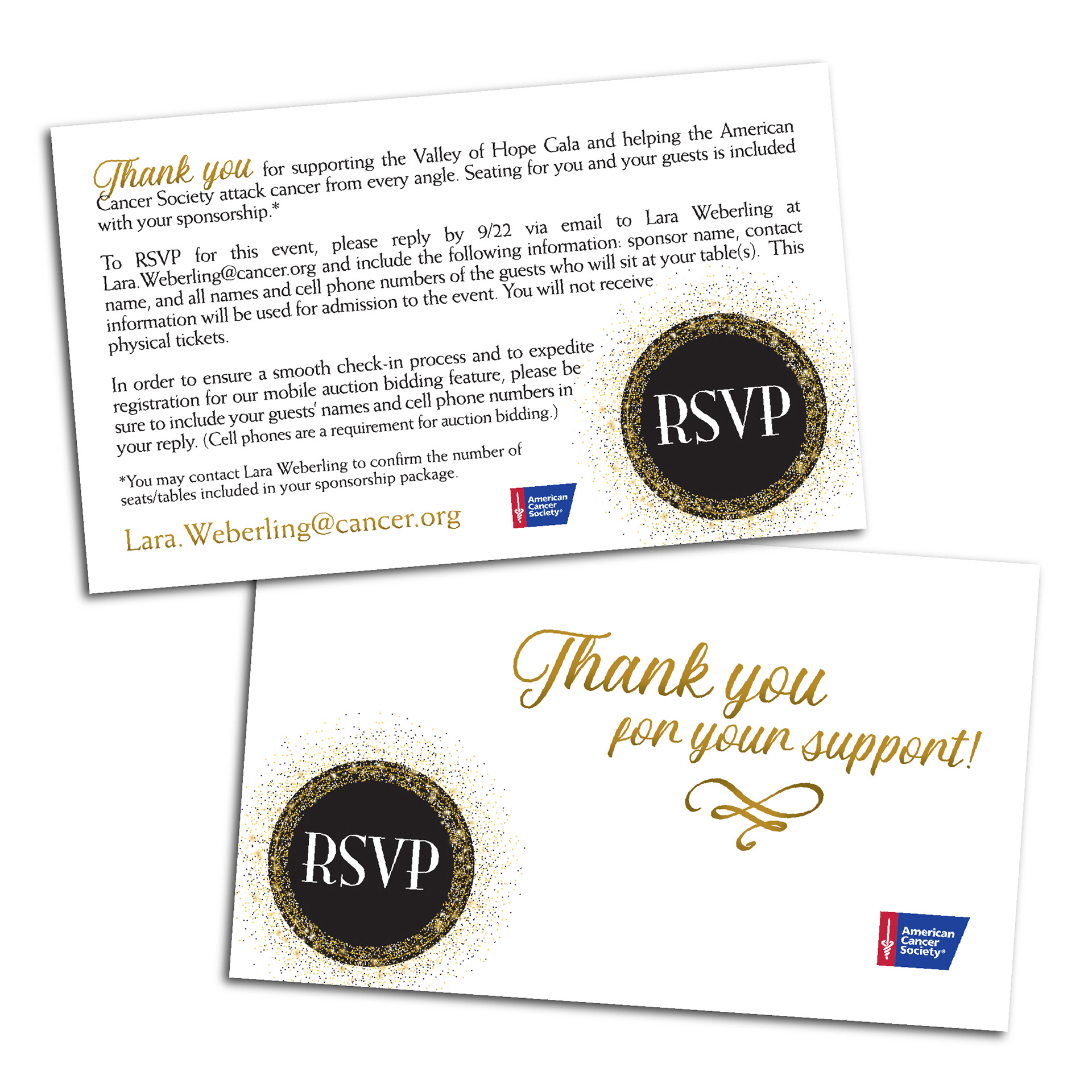 RSVP Card Design