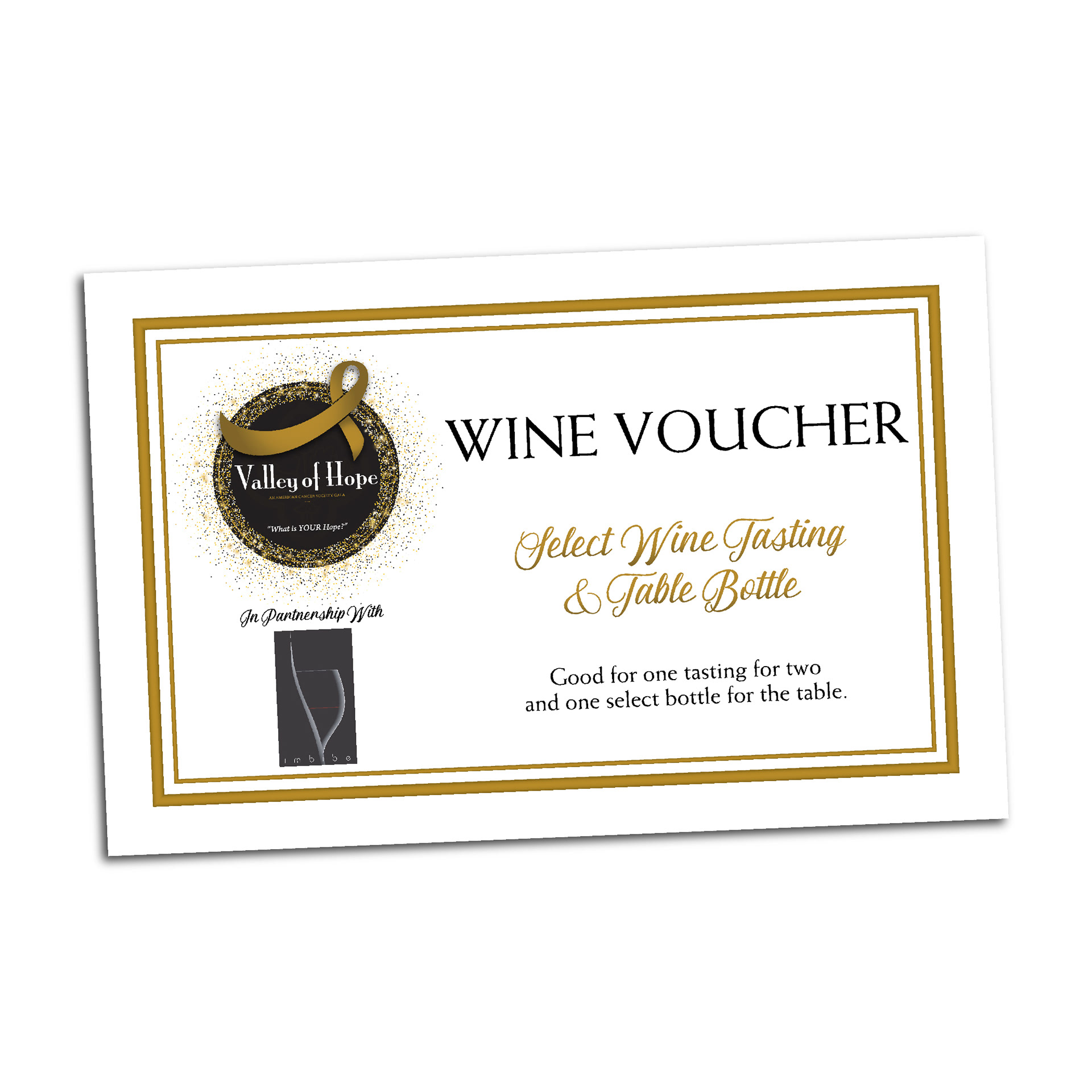 Wine Voucher Design