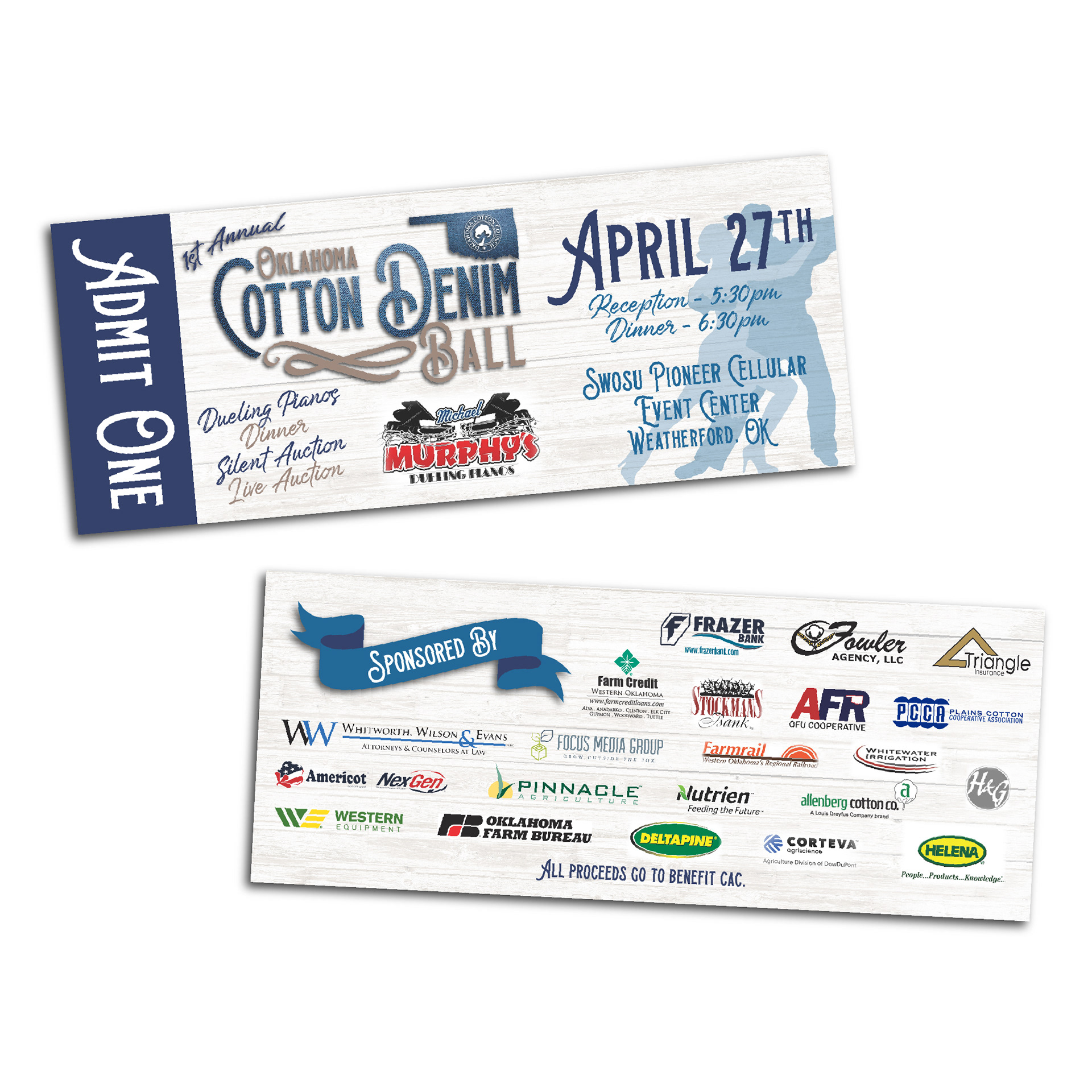 Admission Ticket Design