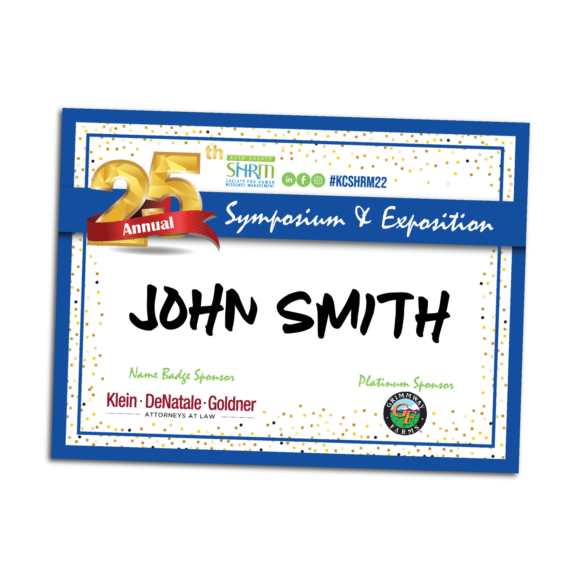 Name Badge Design