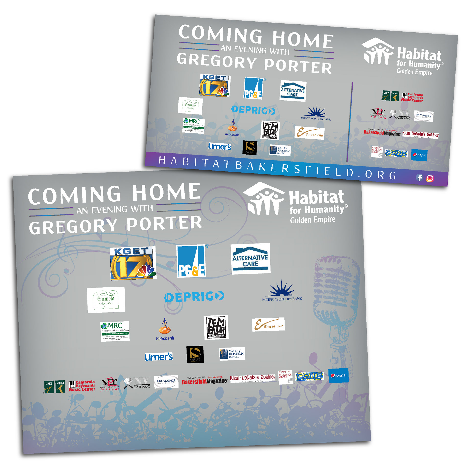 Sponsor Banner Design