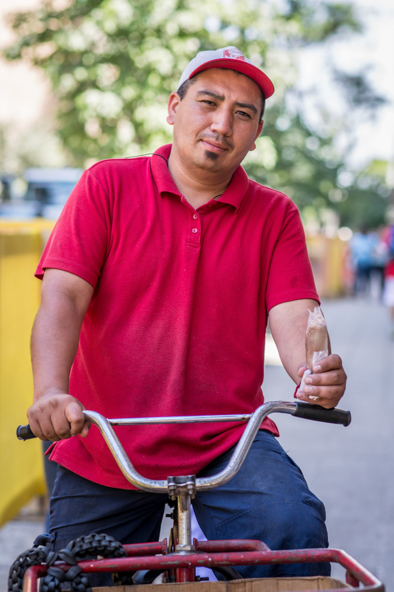 One of the Codipra's delivery man