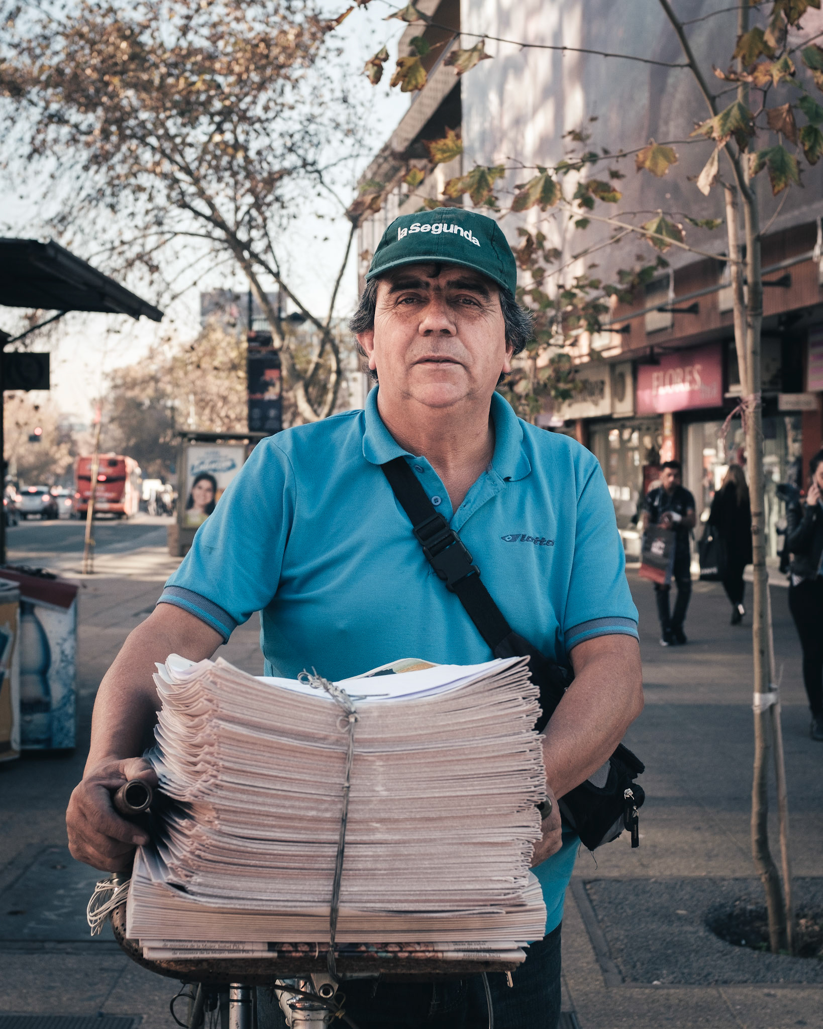 Repartidor de suscripciones de periódico Providencia