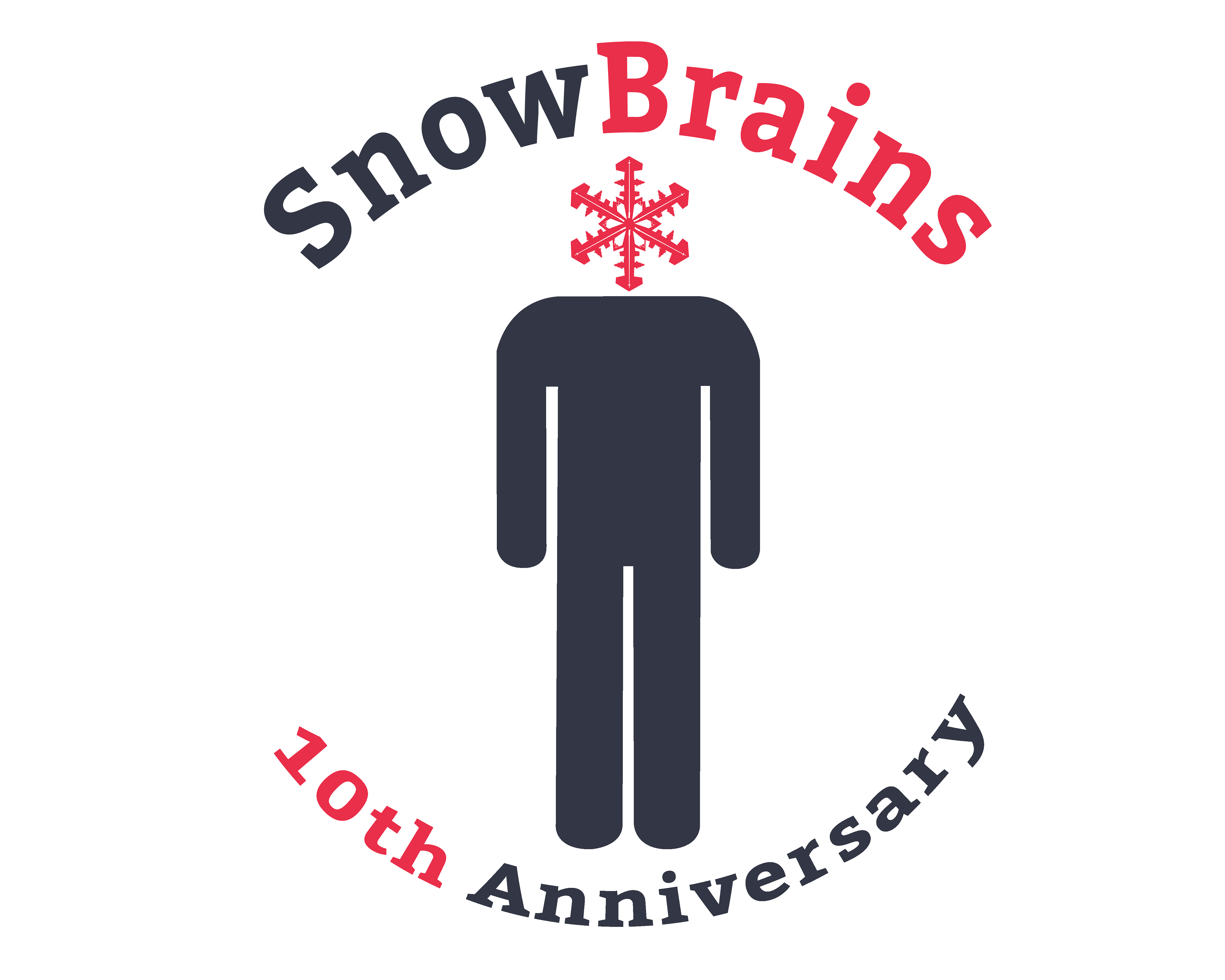 SnowBrains 10th Anniversary Logo
