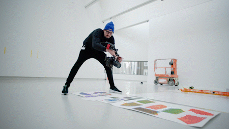 Thomas Trum shoot, behind the scenes