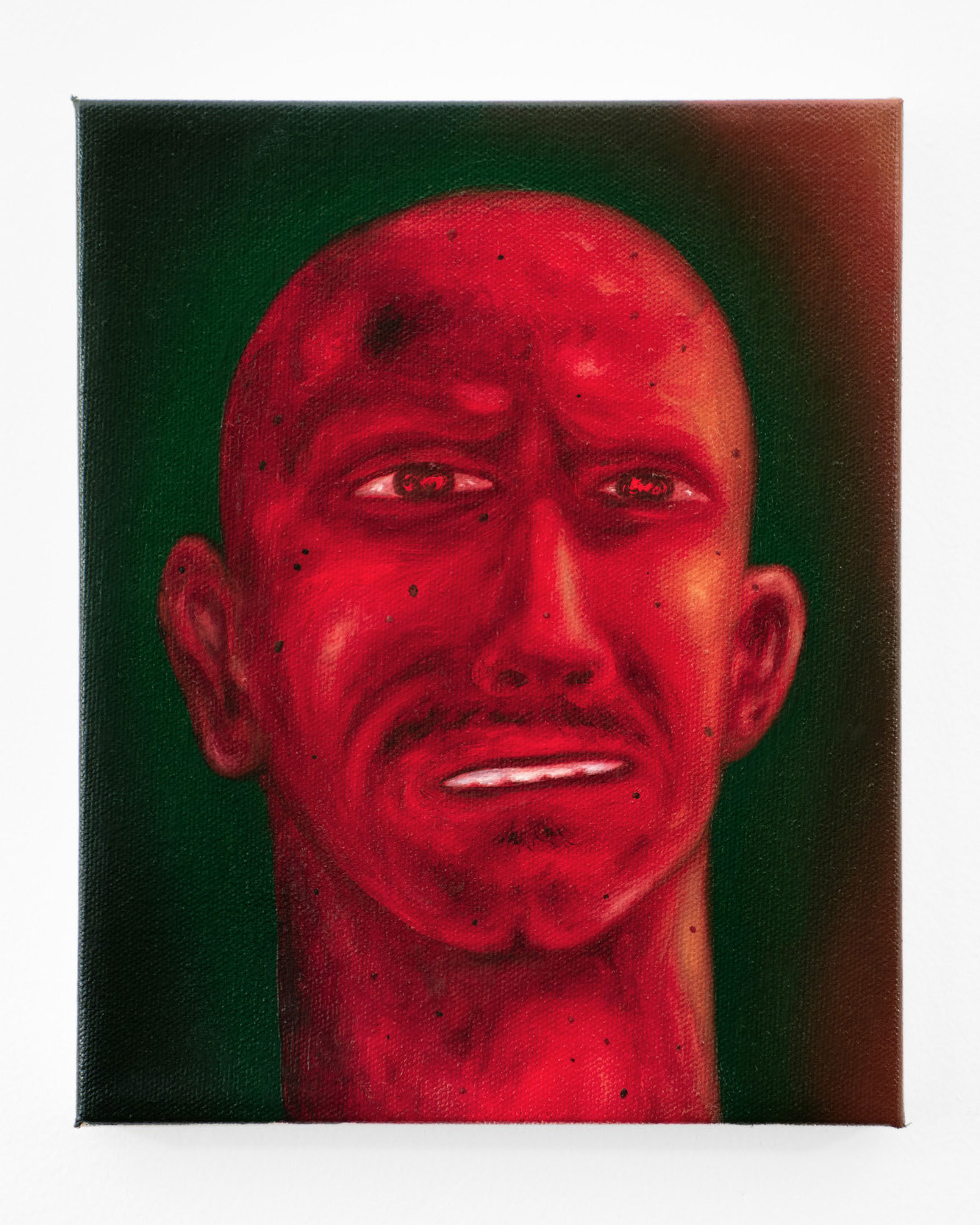 "The Lost Man", 2022, oil on canvas, 10x8 inches