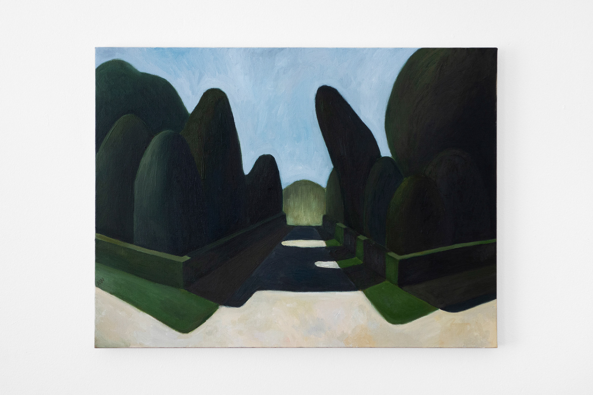 "Start", 2019, oil on linen, 18x24 inches