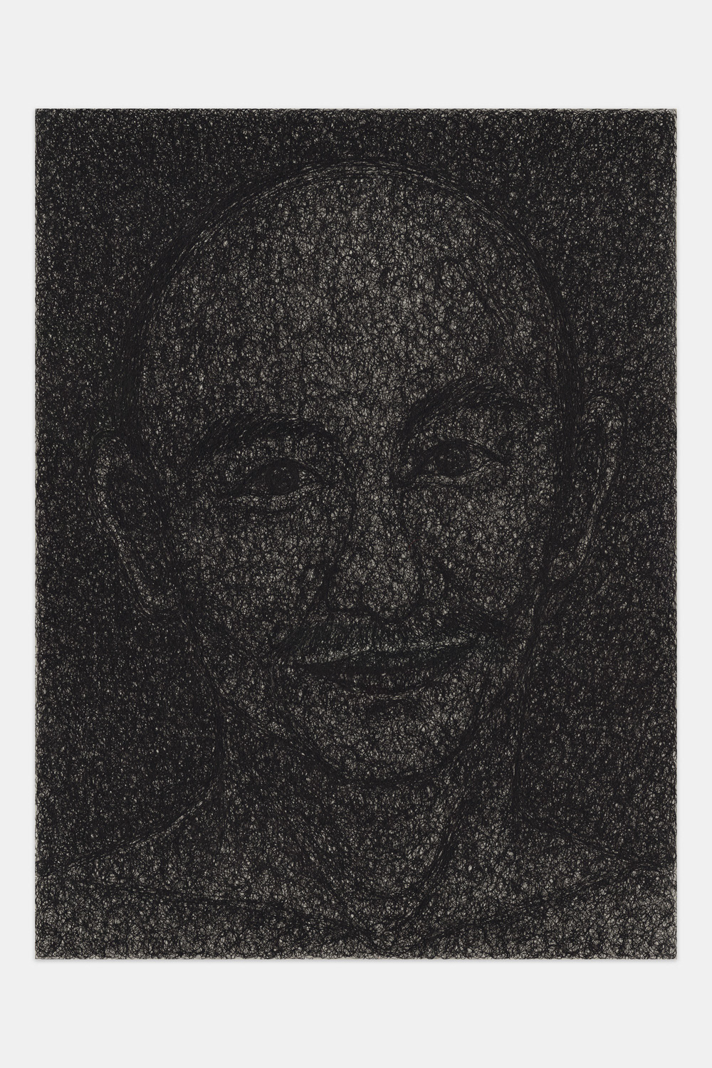 "Dad (From Memory)", 2024, ink on paper, 9x12 inches