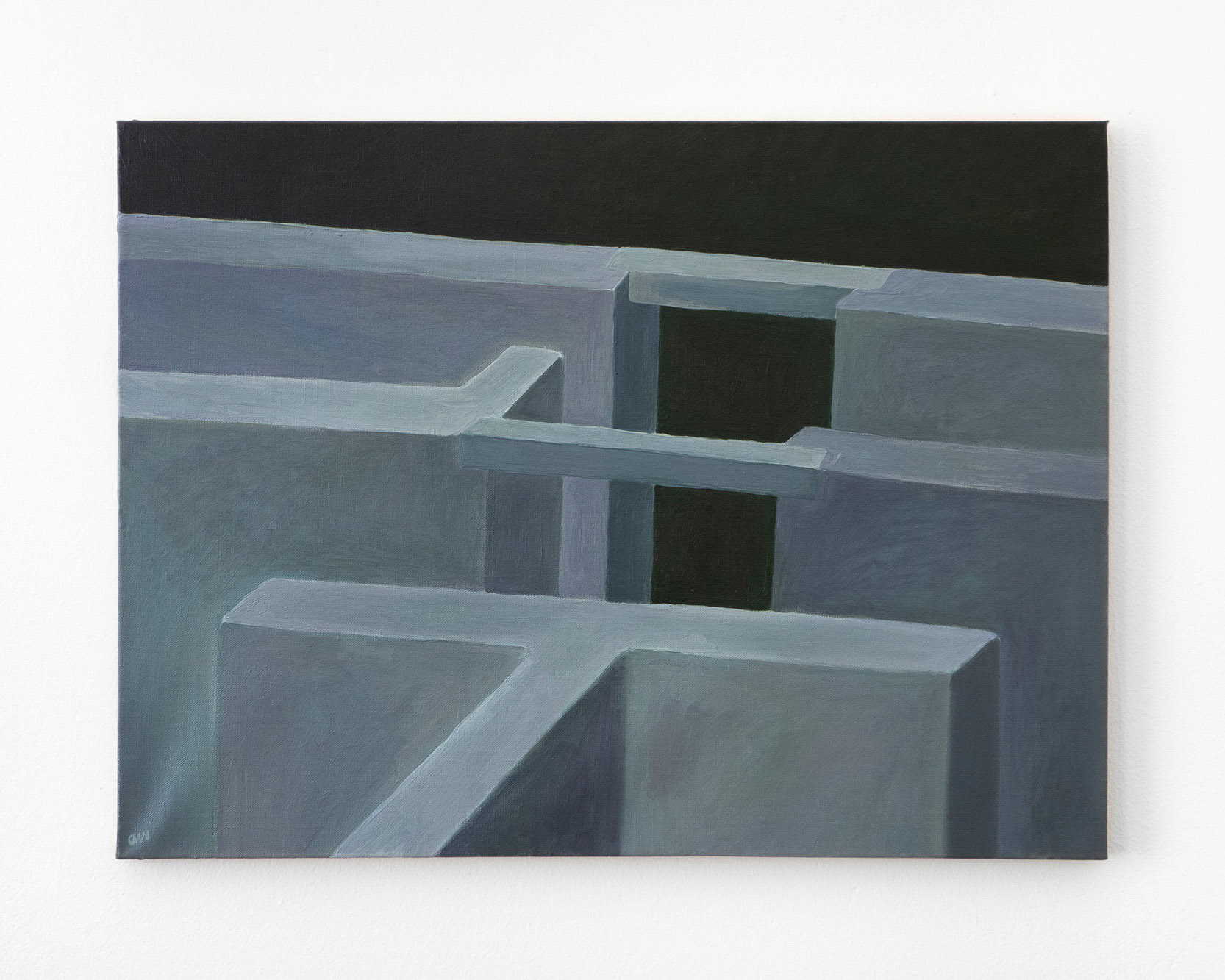 "Desolation", 2019, oil on linen, 18x24 inches