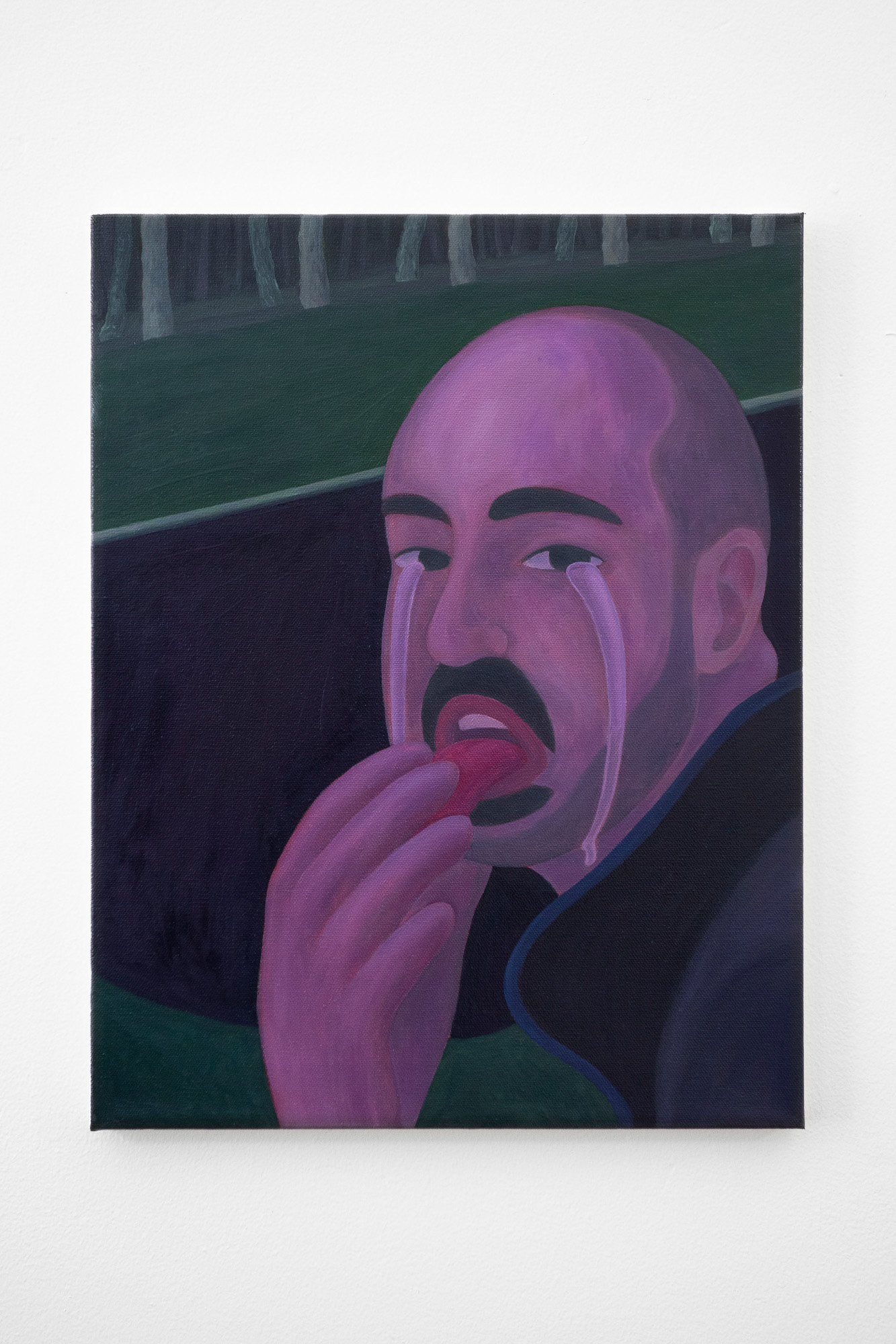 "Needy but Tasty", 2021, oil on canvas, 14x18 inches