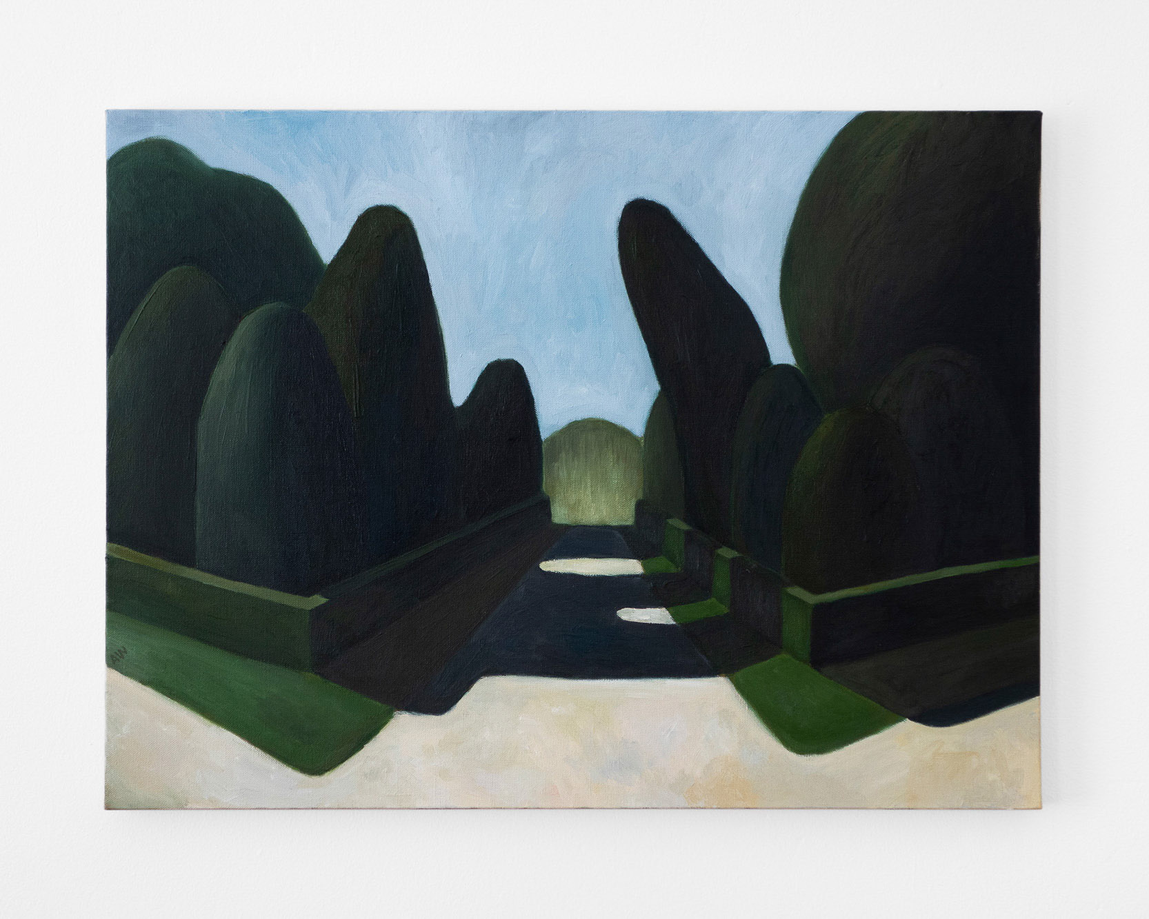 "Start", 2019, oil on linen, 18x24 inches