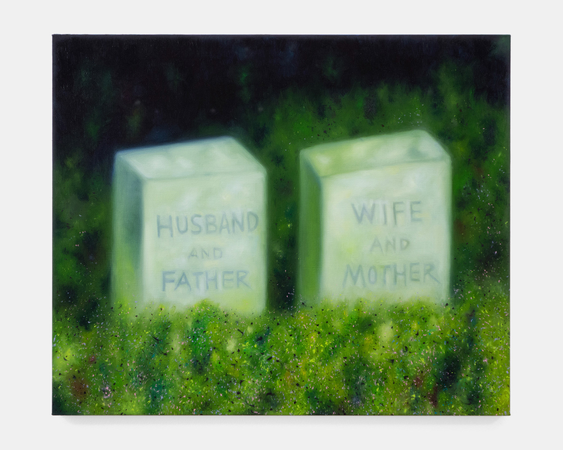 "The Future Is the Past", 2025, oil on linen, 20x24 inches