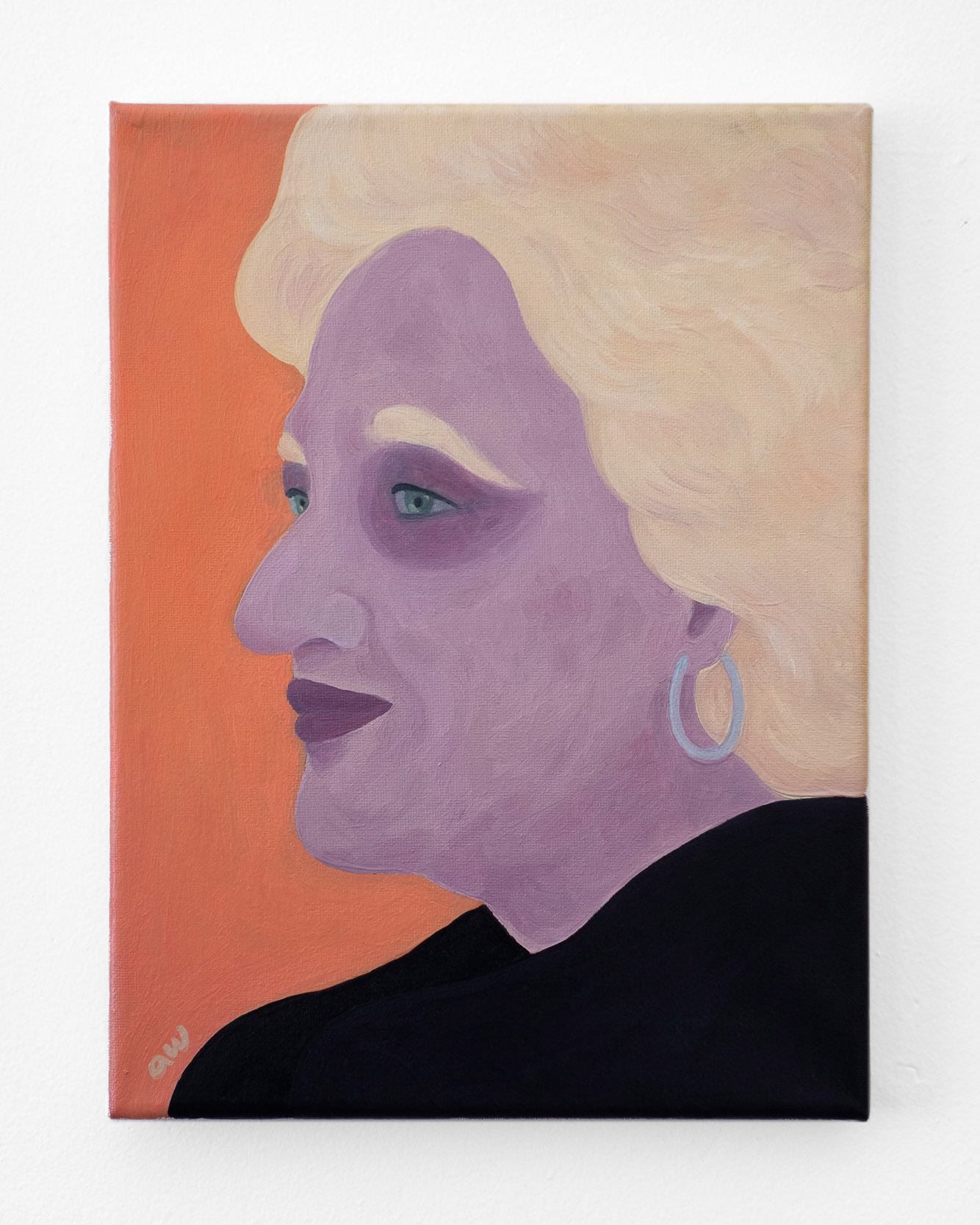 "Starting Over", 2020, oil on canvas, 12x9 inches