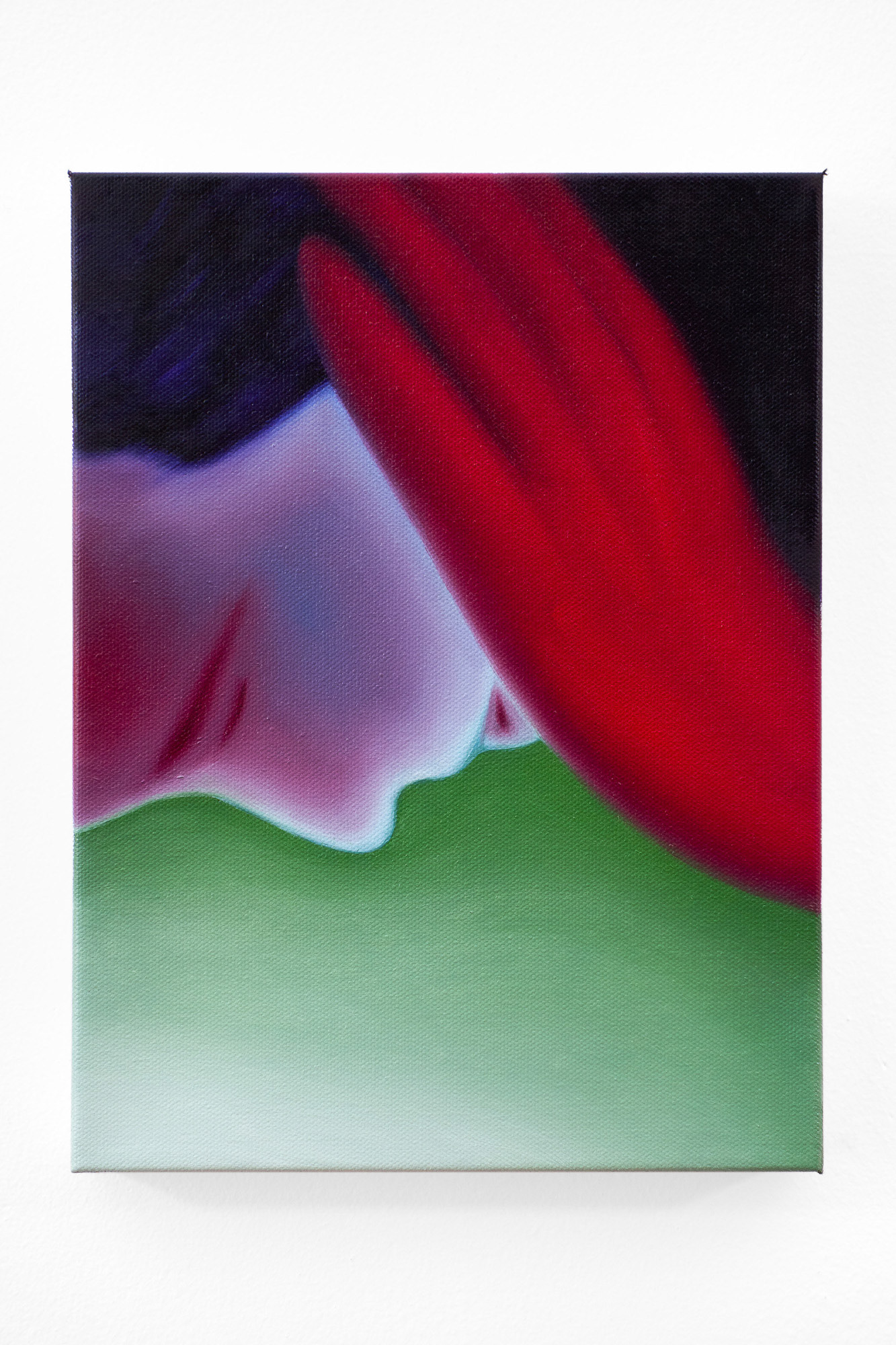 "Haunting Past", 2022, oil on canvas, 9x12