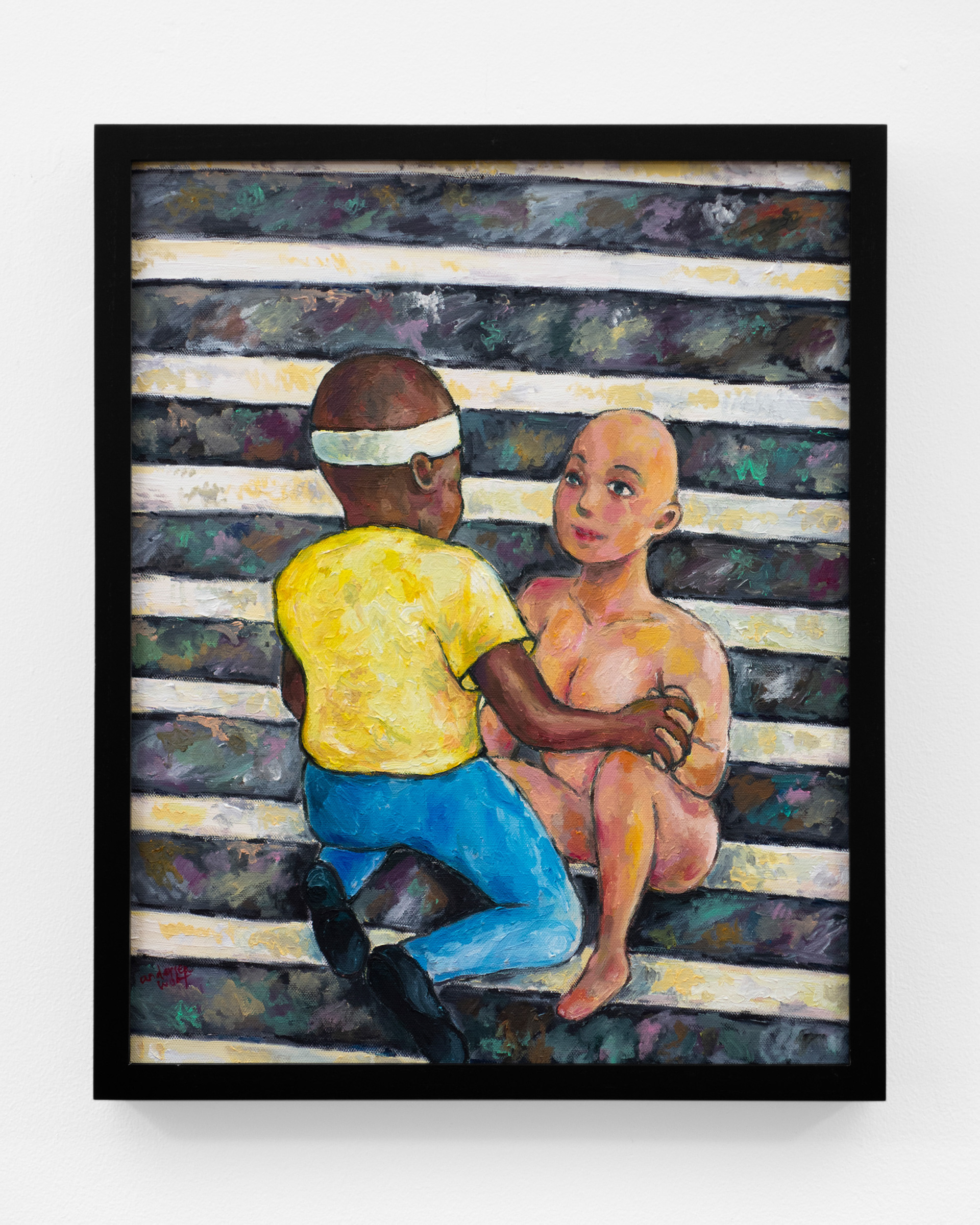 "Dream a Little Dream of Me", 2018, oil on canvas, 20x16 inches