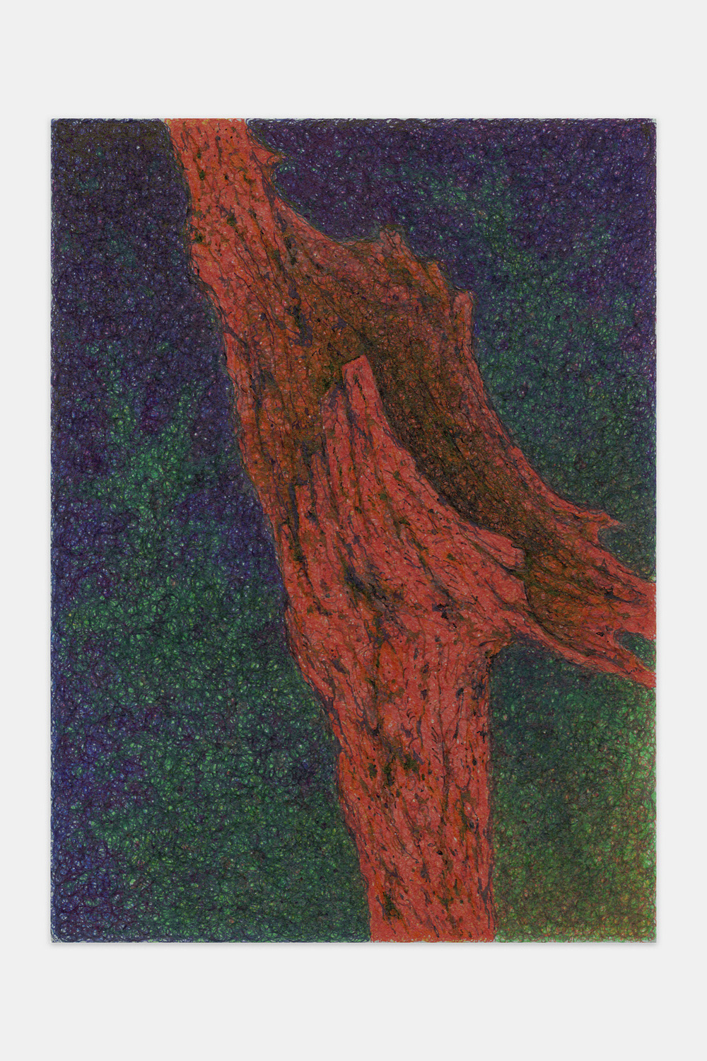 "The Sense of Hope" II, 2023, ink on paper, 6x8 inches