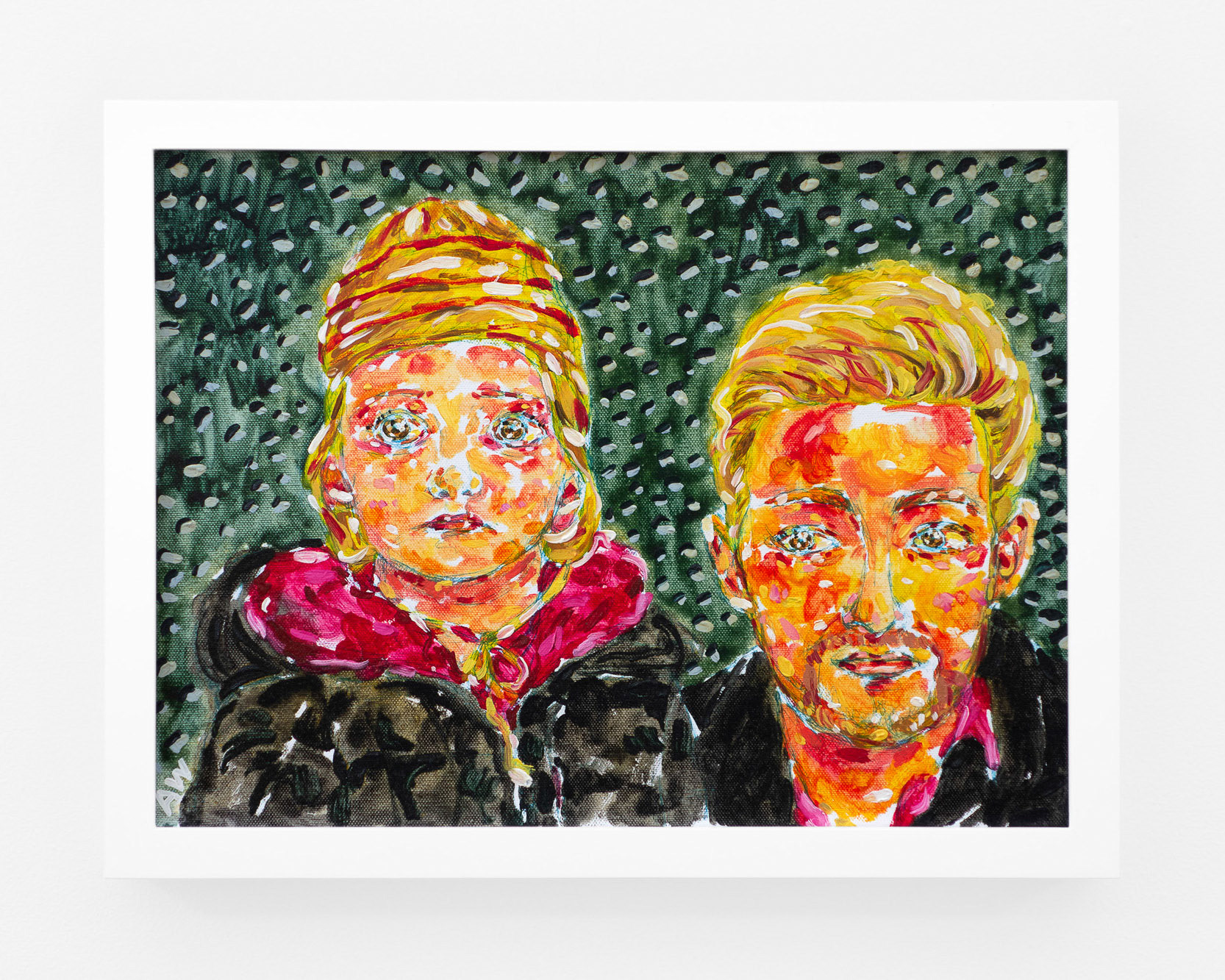 "Last Christmas", 2017, oil on canvas, 12x16 inches