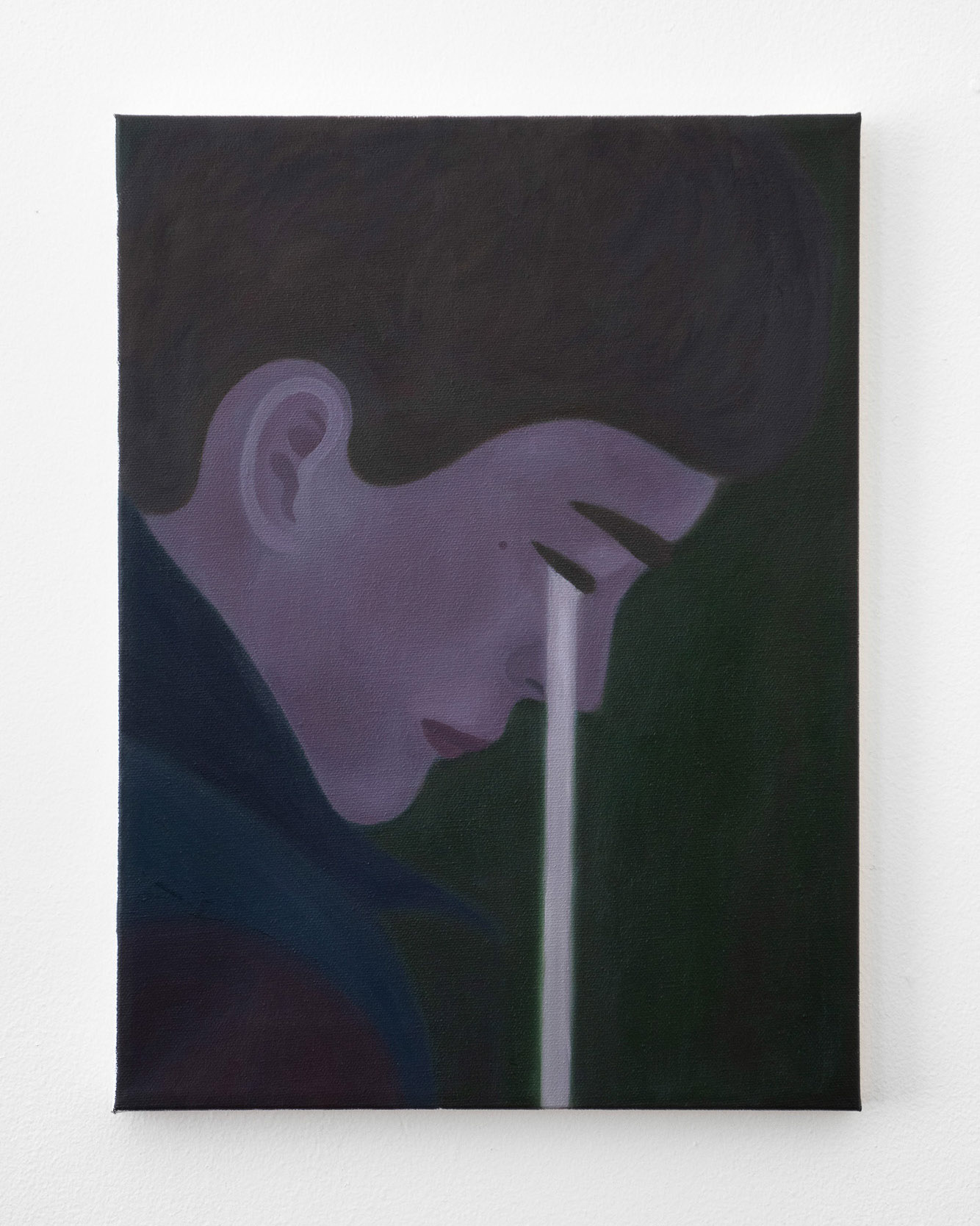 "Can't Go Back", 2021, oil on canvas, 16x12 inches