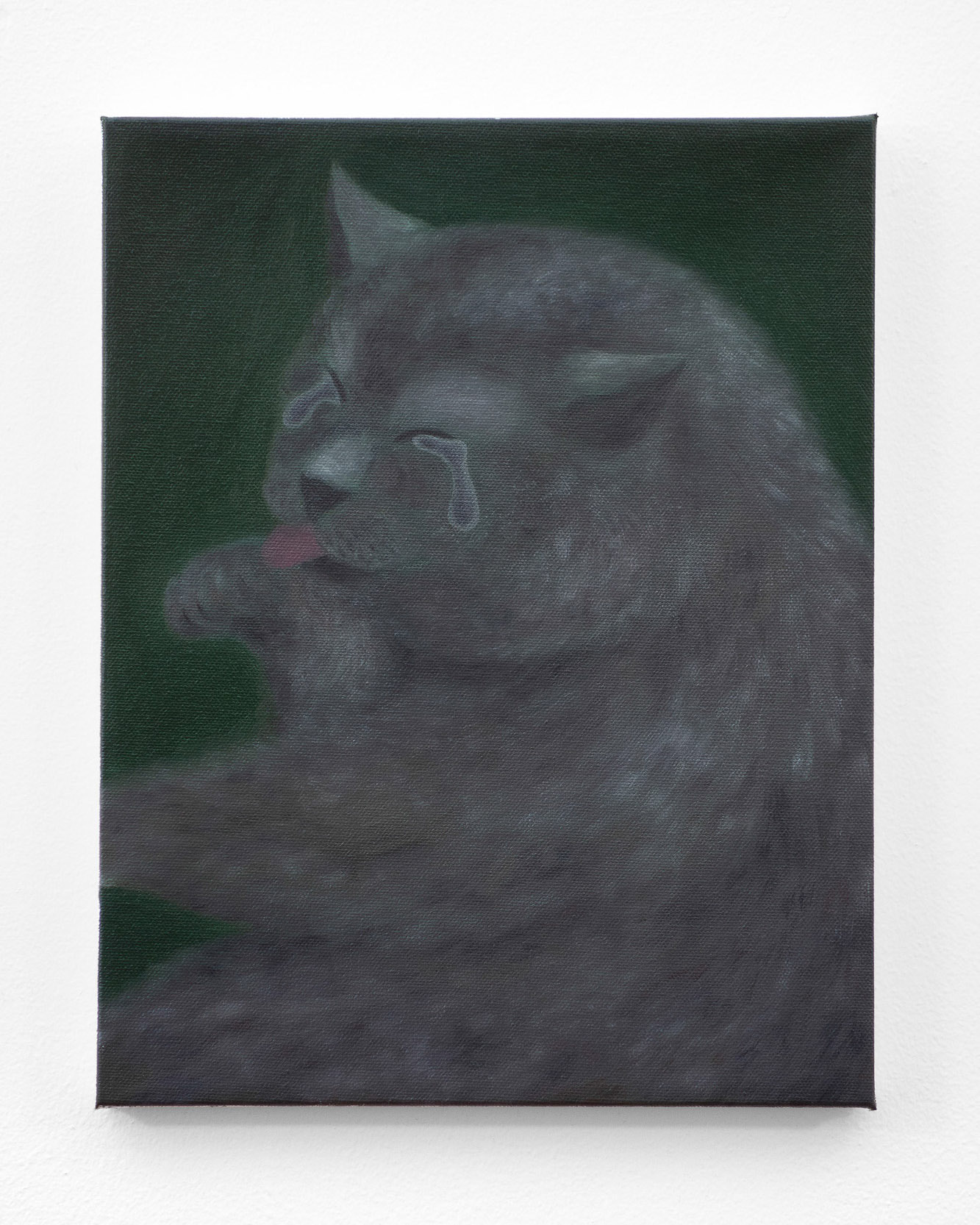 "What Did I Do to Deserve You", 2021, oil on canvas, 14x11 inches