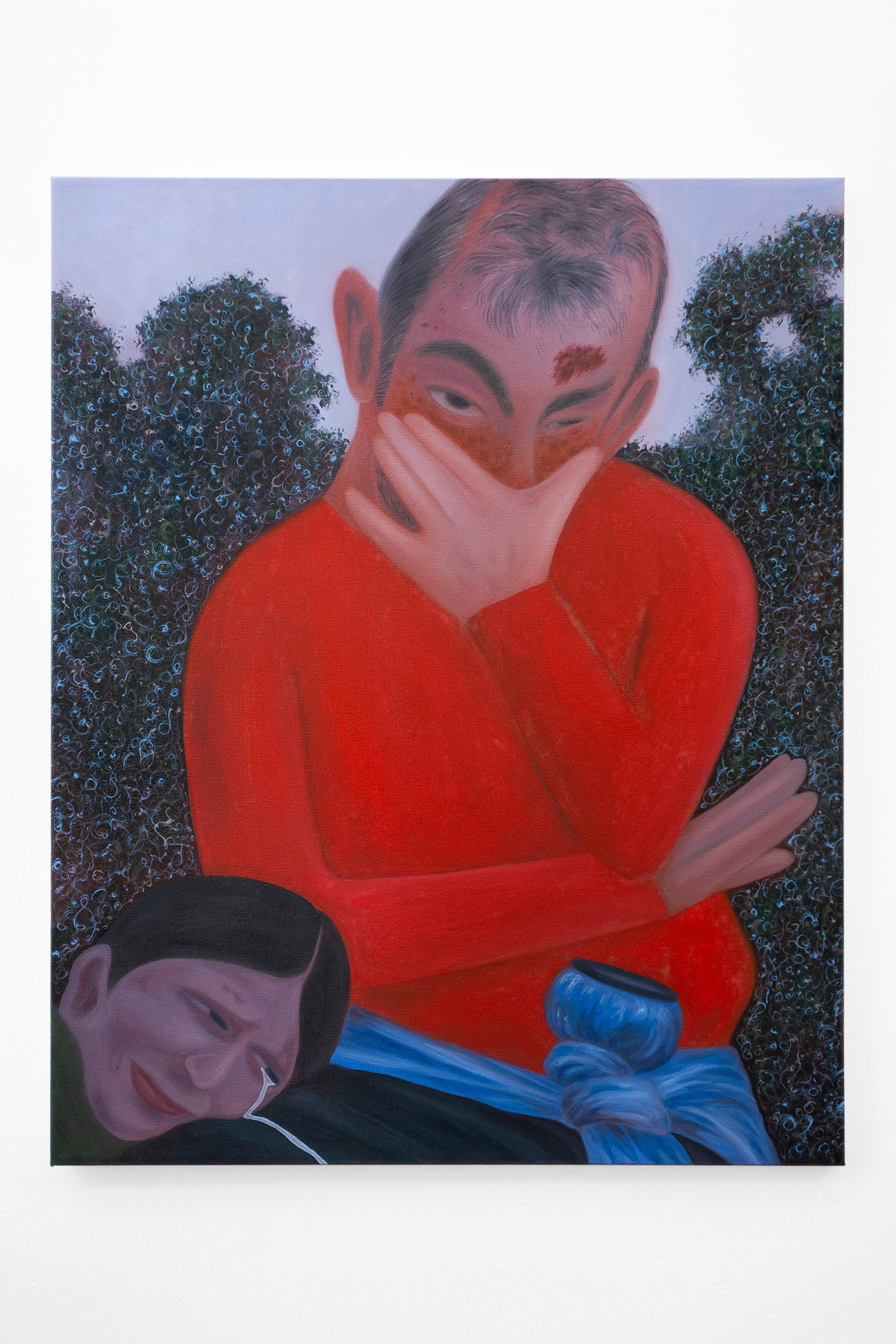 "People Like Us", 2021, oil on canvas, 24x30 inches