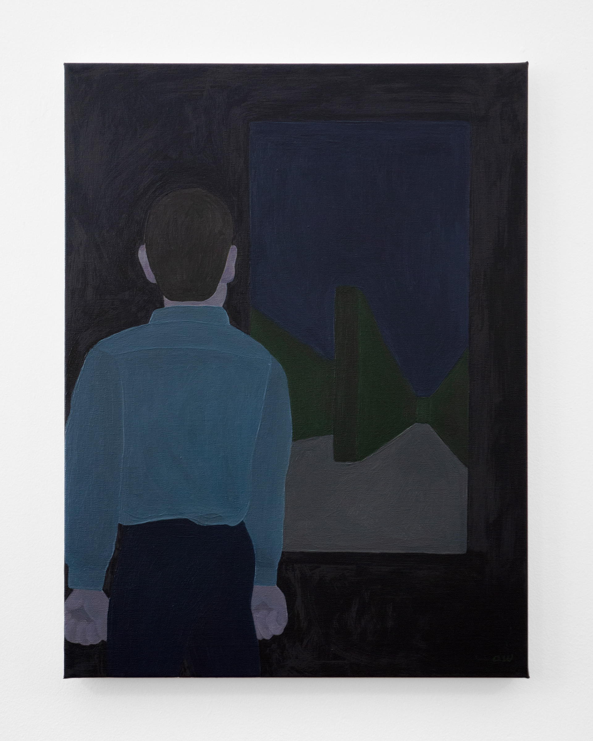 "The Trap", 2020, oil on canvas, 24x18 inches