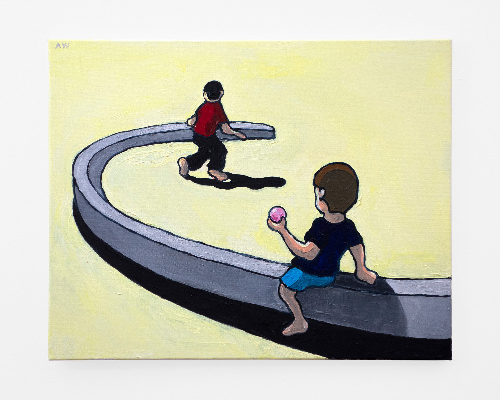 "You'll Never Know", 2017-2018, oil on canvas, 16x20 inches
