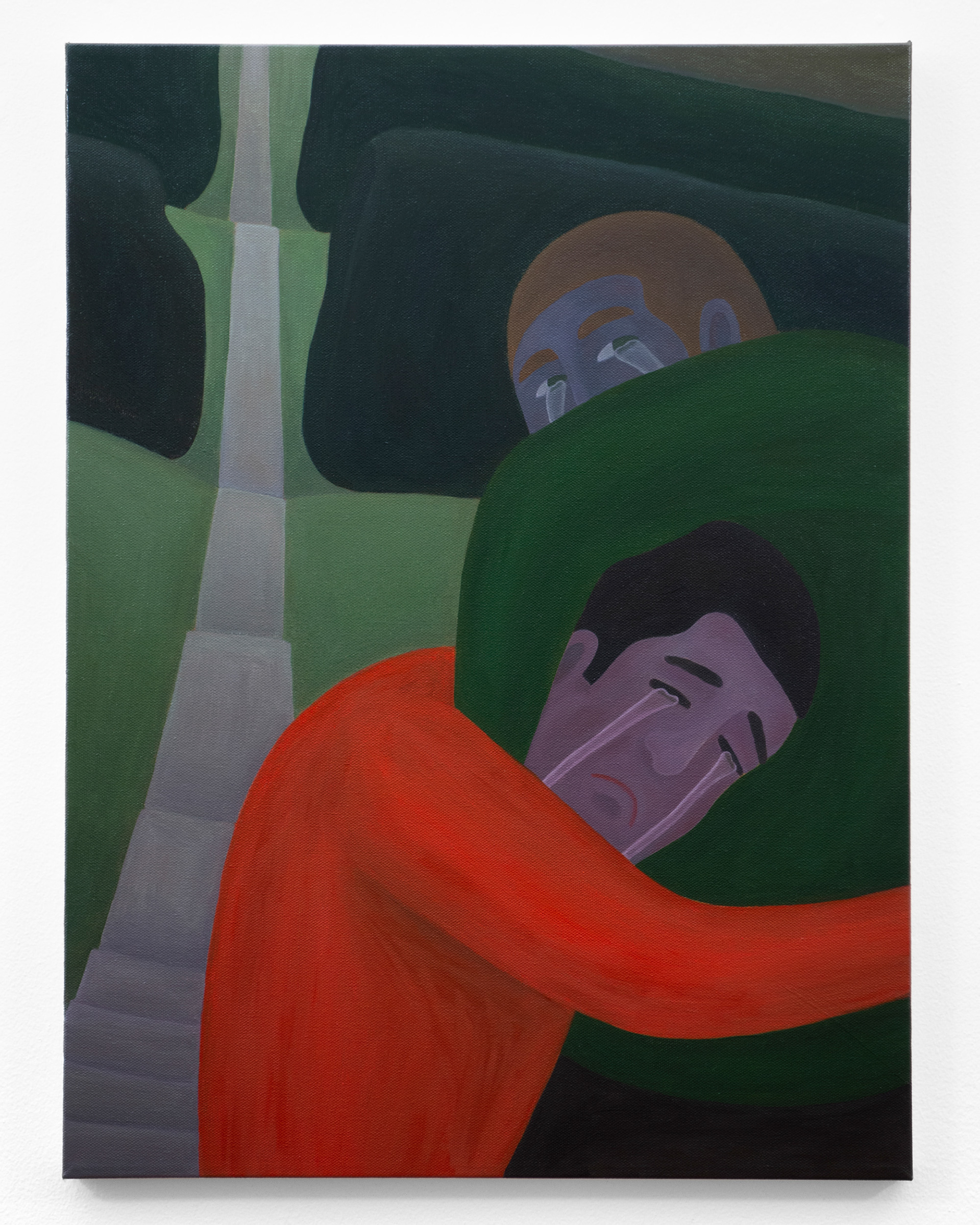 "Please Always Love Me", 2021, oil on canvas, 24x18 inches
