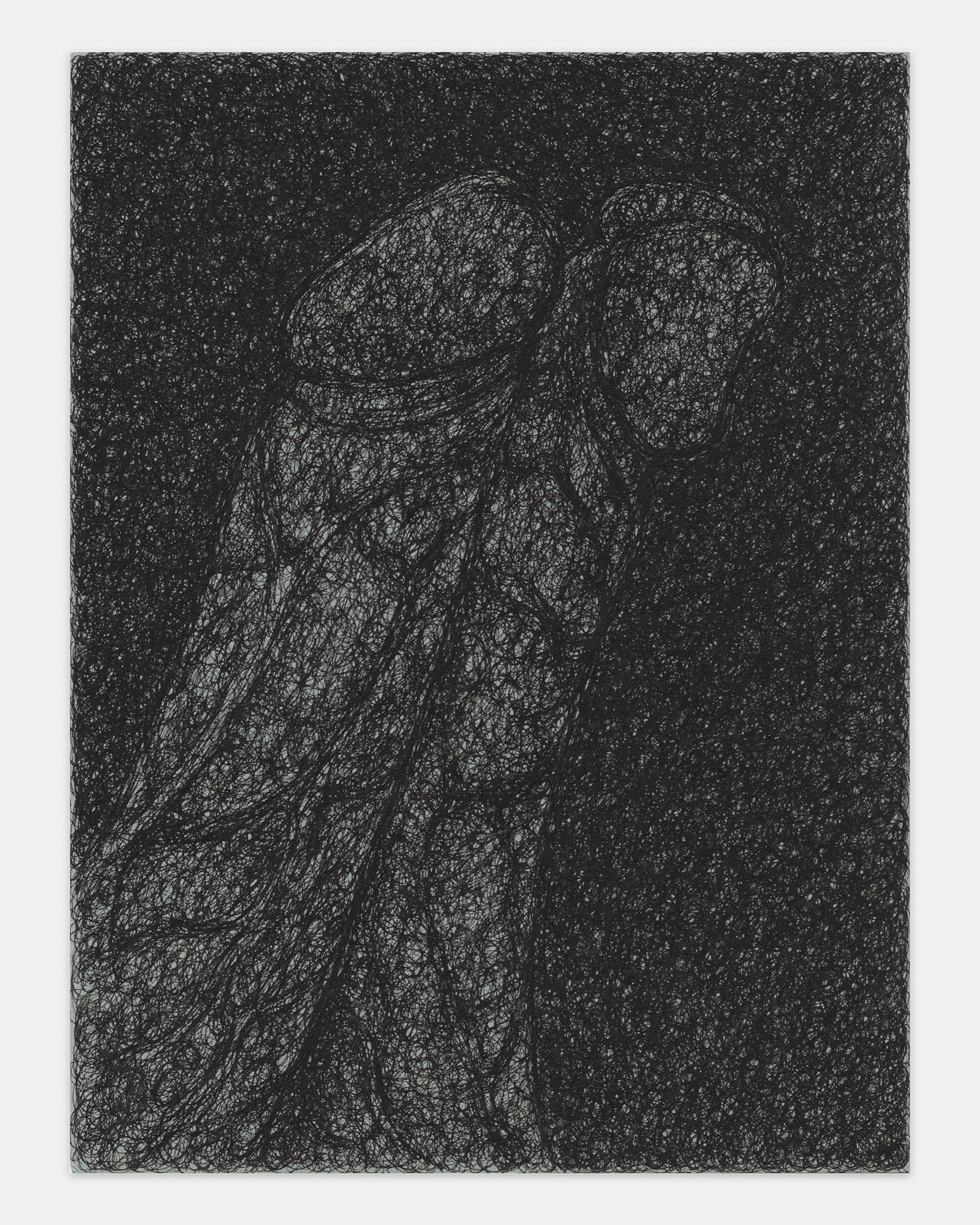 "We Had Today", 2024, ink on paper, 8x6 inches