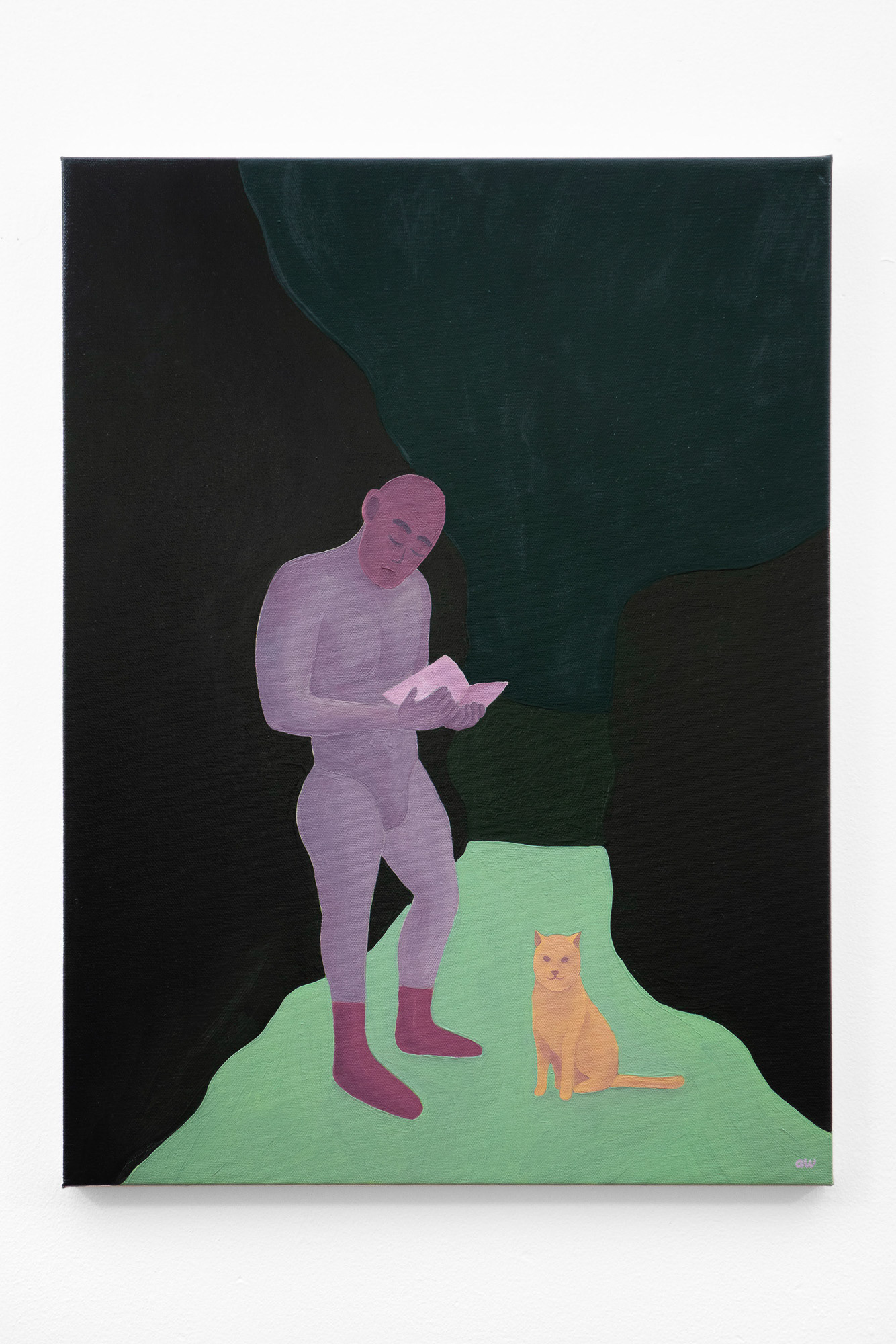 "Elegiac", 2020, oil on canvas, 18x24 inches