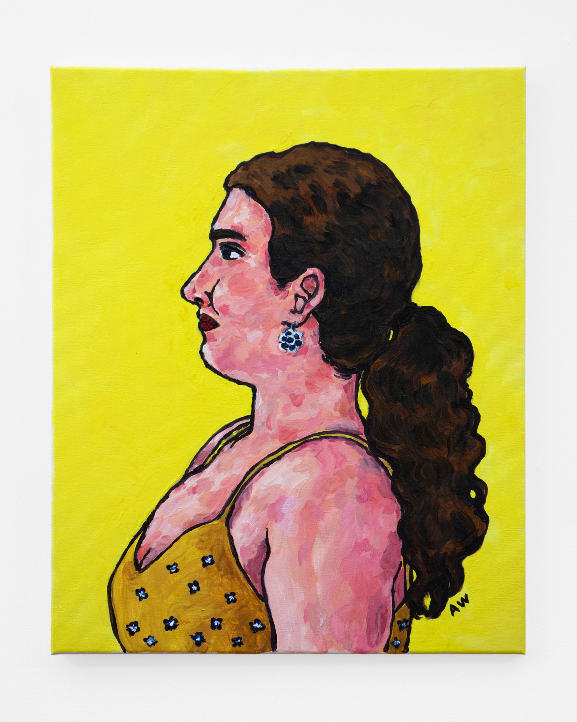 "Dorothy", 2017, oil on canvas, 20x16 inches